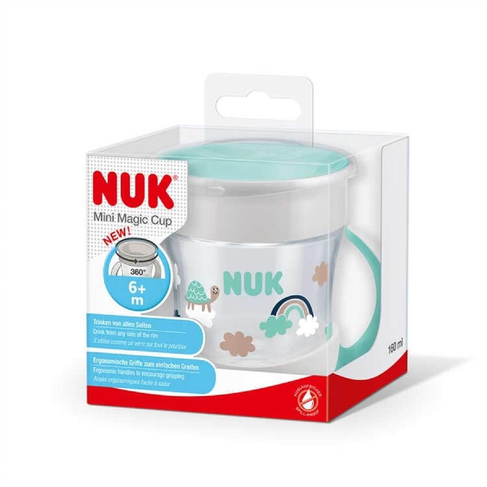 Nuk Evolution Mini Magic Cup Alıştırma Bardağı 160 Ml Yeşil