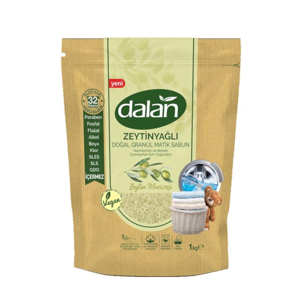 Dalan Doğal Granül Sabun Zeytinyağlı 1000 Gr