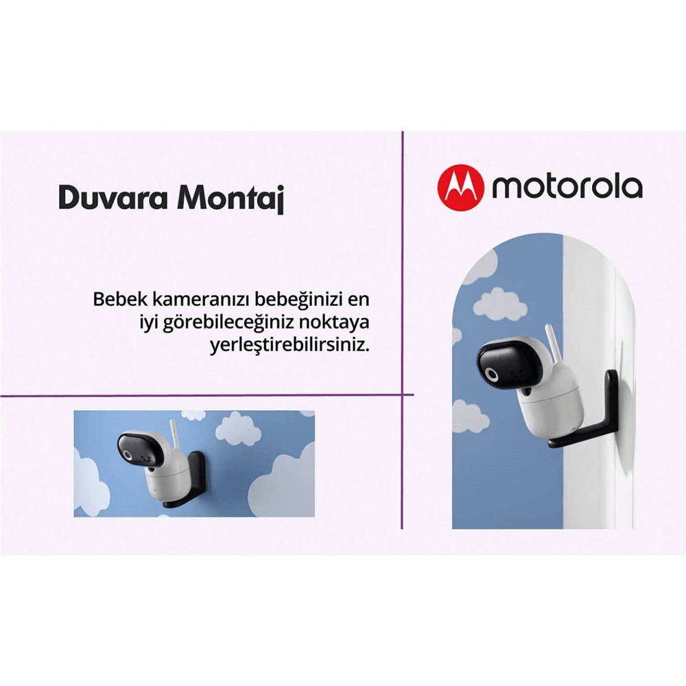 Motorola Pip1510 Fhd Wifi  Connect Bebek Kamerası 5 Inç Lcd