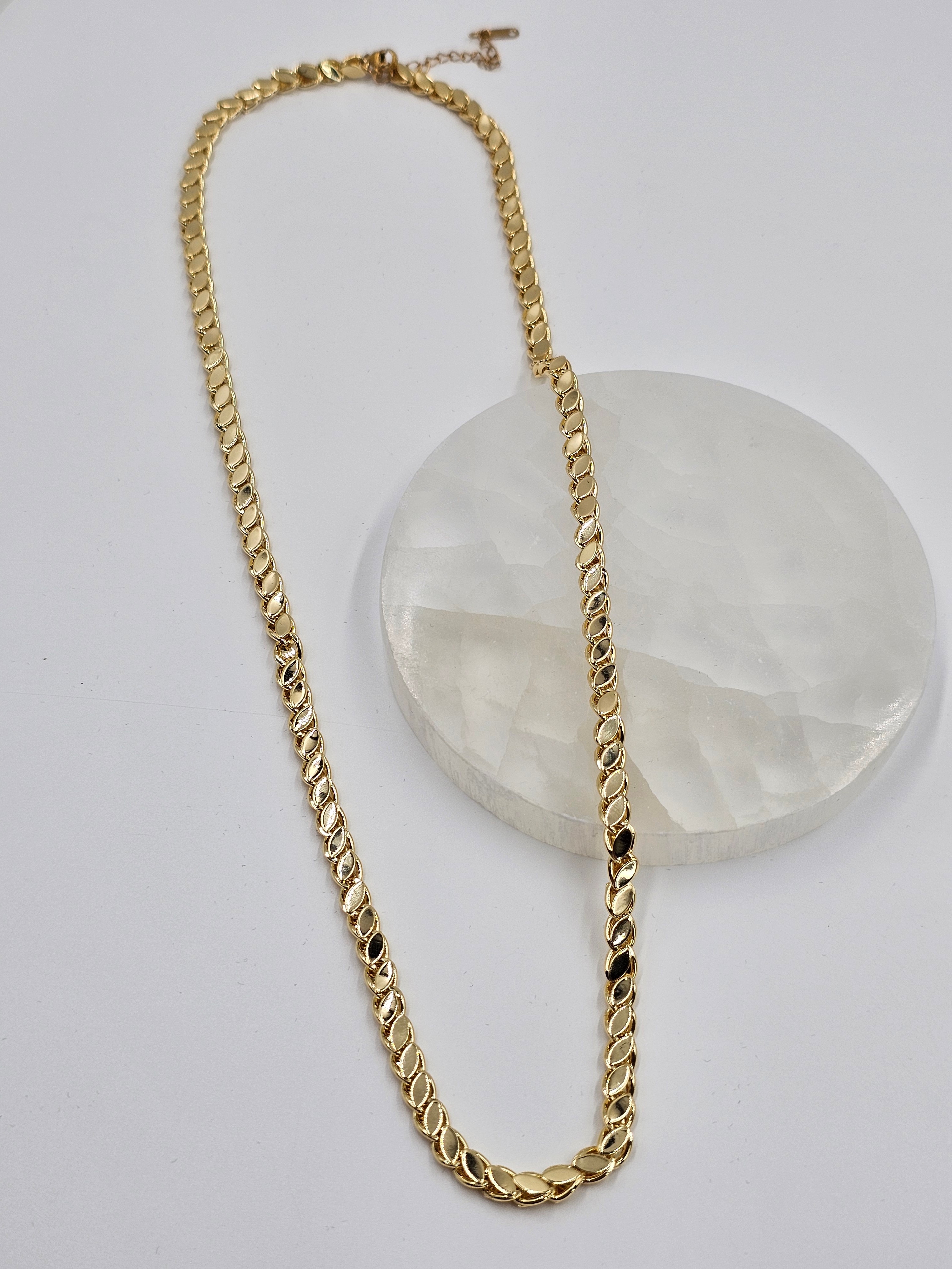 ALTIN KAPLAMA PULLU ZİNCİR