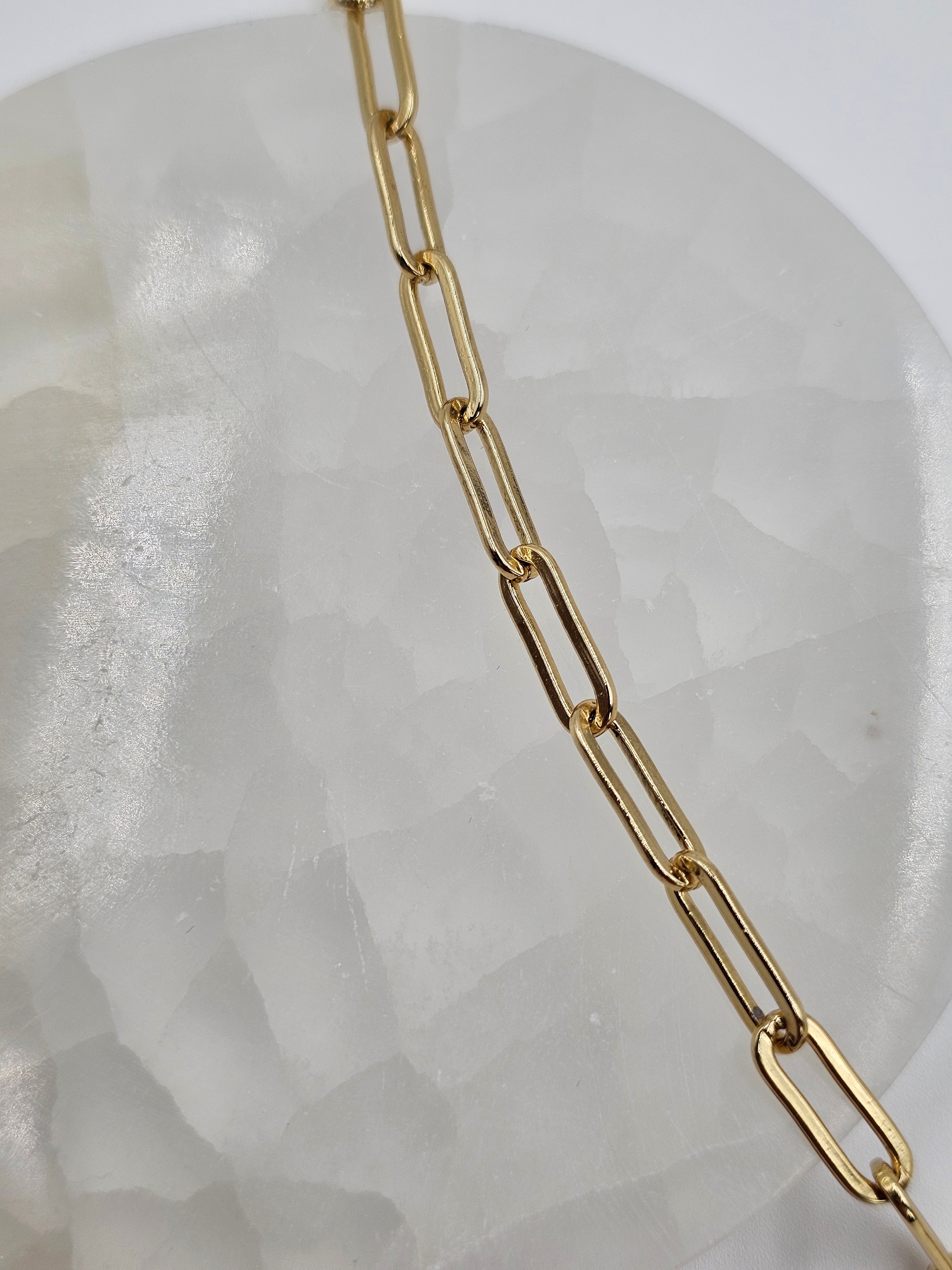 ALTIN KAPLAMA HALKA MODEL ZİNCİR