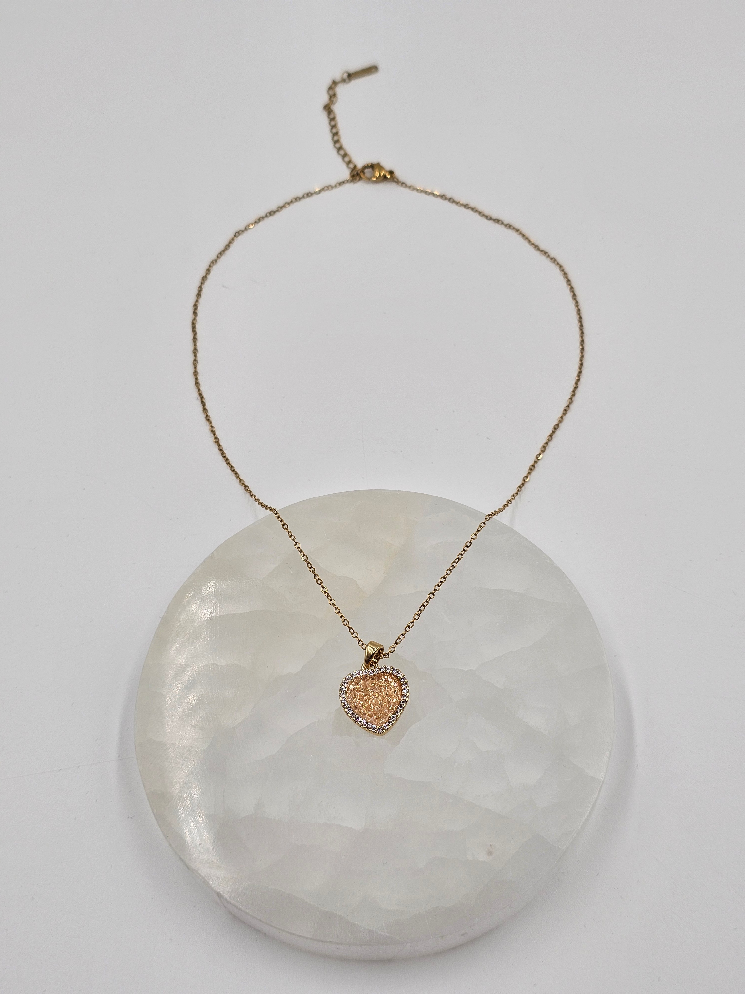 ALTIN KAPLAMA SARI KALP