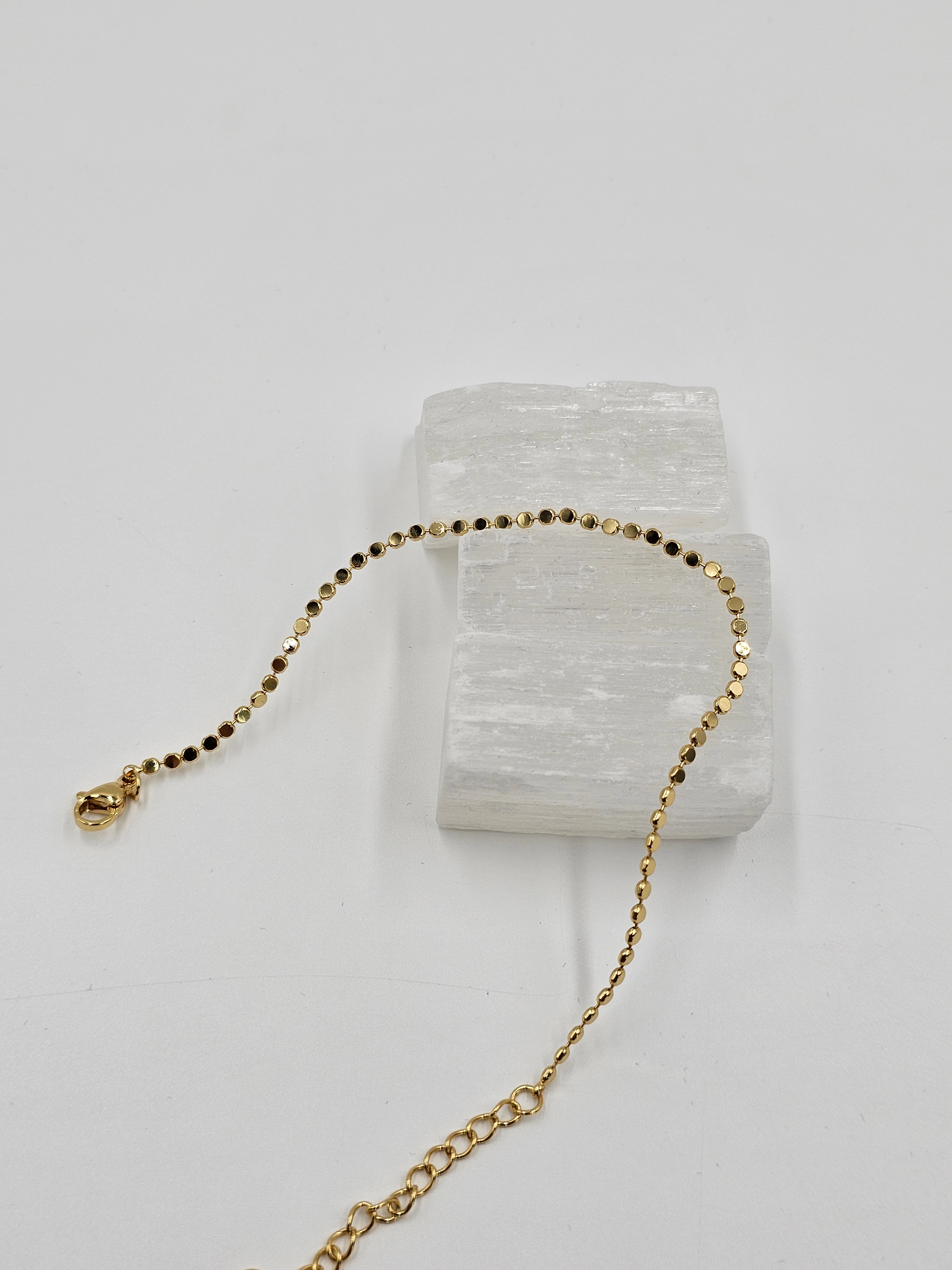 ALTIN KAPLAMA PULLU BİLEKLİK