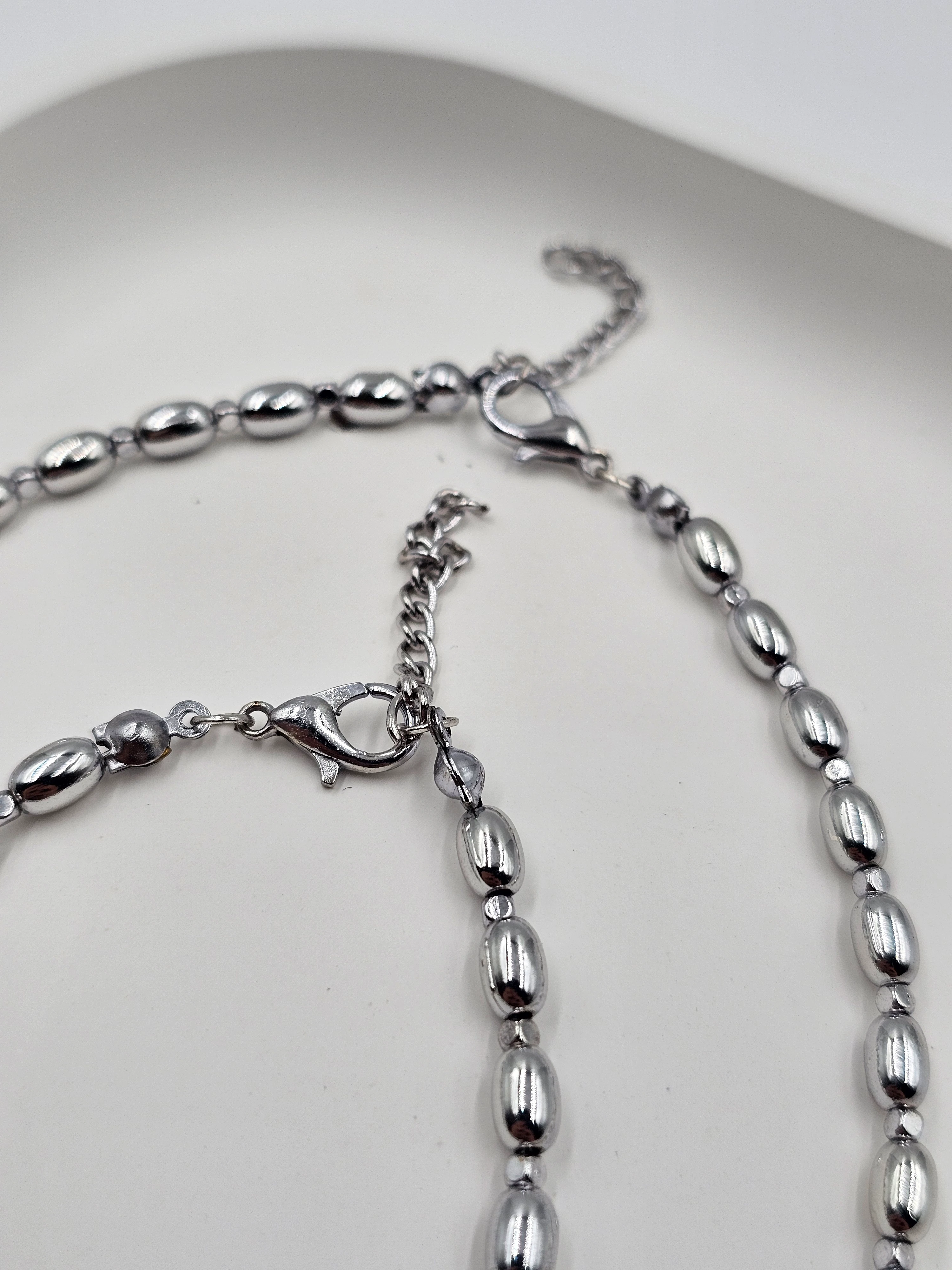 GÜMÜŞ KAPLAMA BADEM MODEL SET