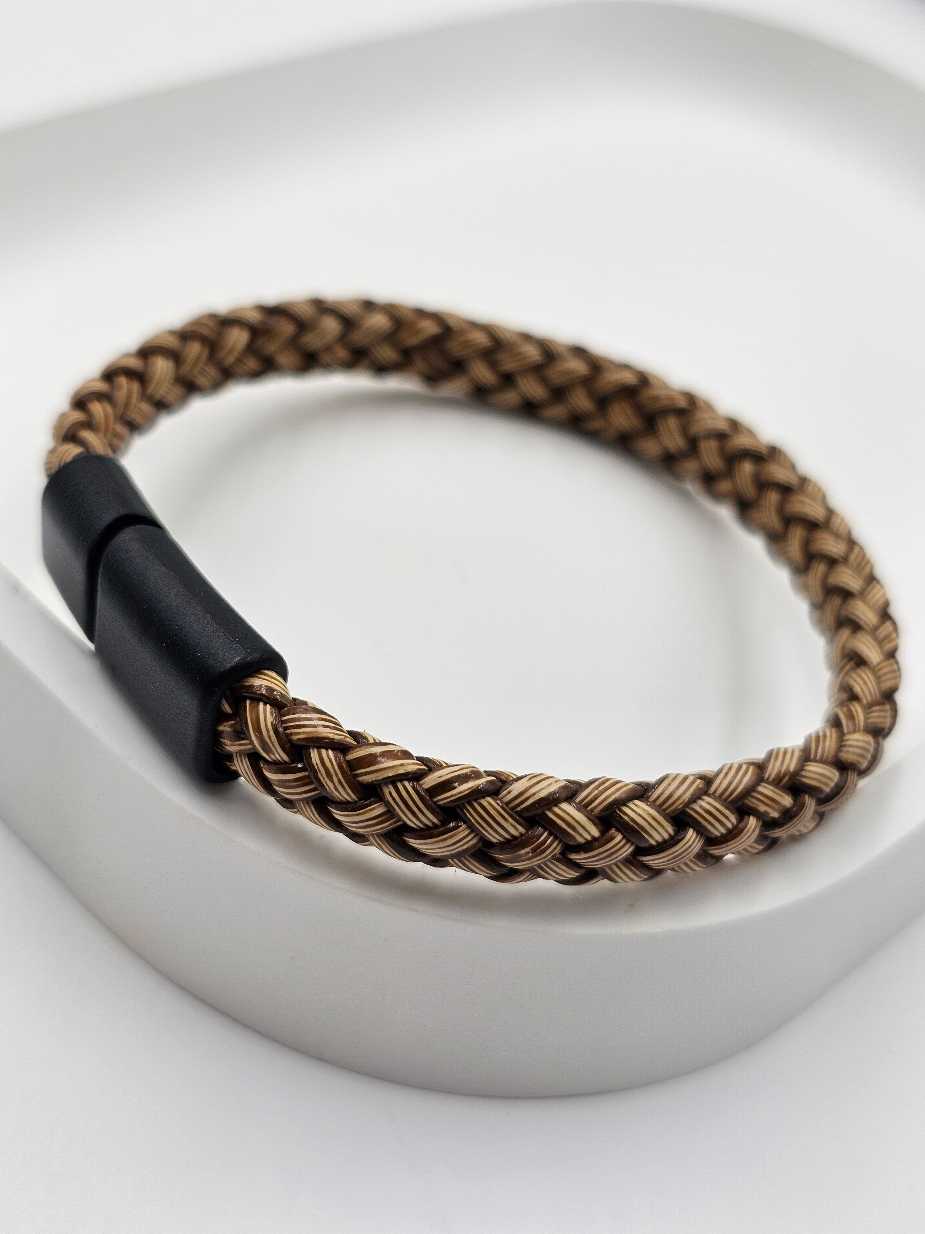 ERKEK ORJİNAL DERİ RENK ATMAZ ÇELİK BİLEKLİK