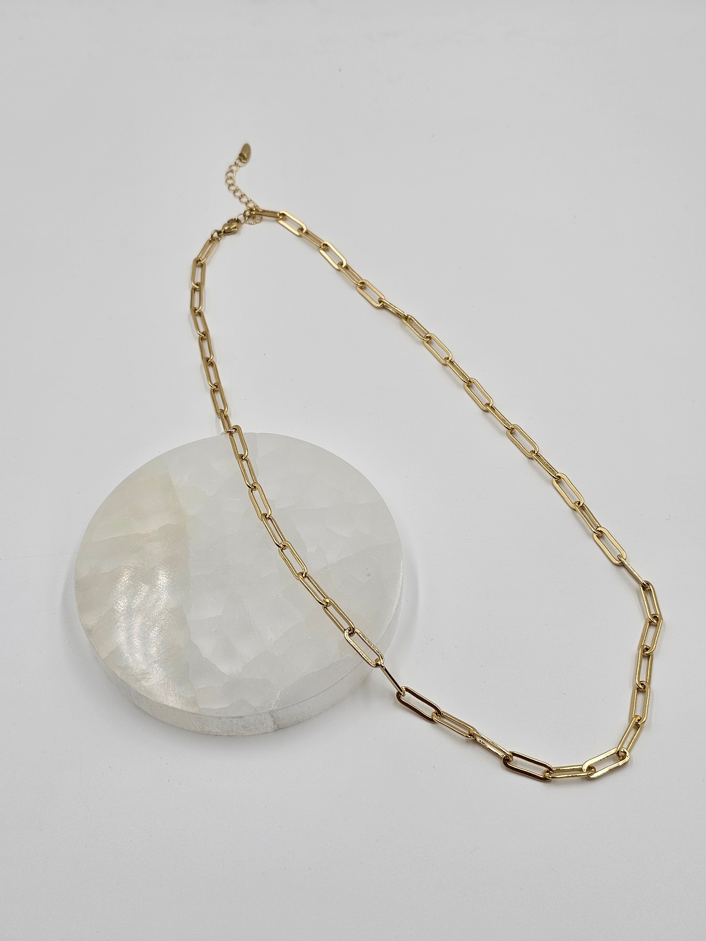 ALTIN KAPLAMA HALKA MODEL ZİNCİR