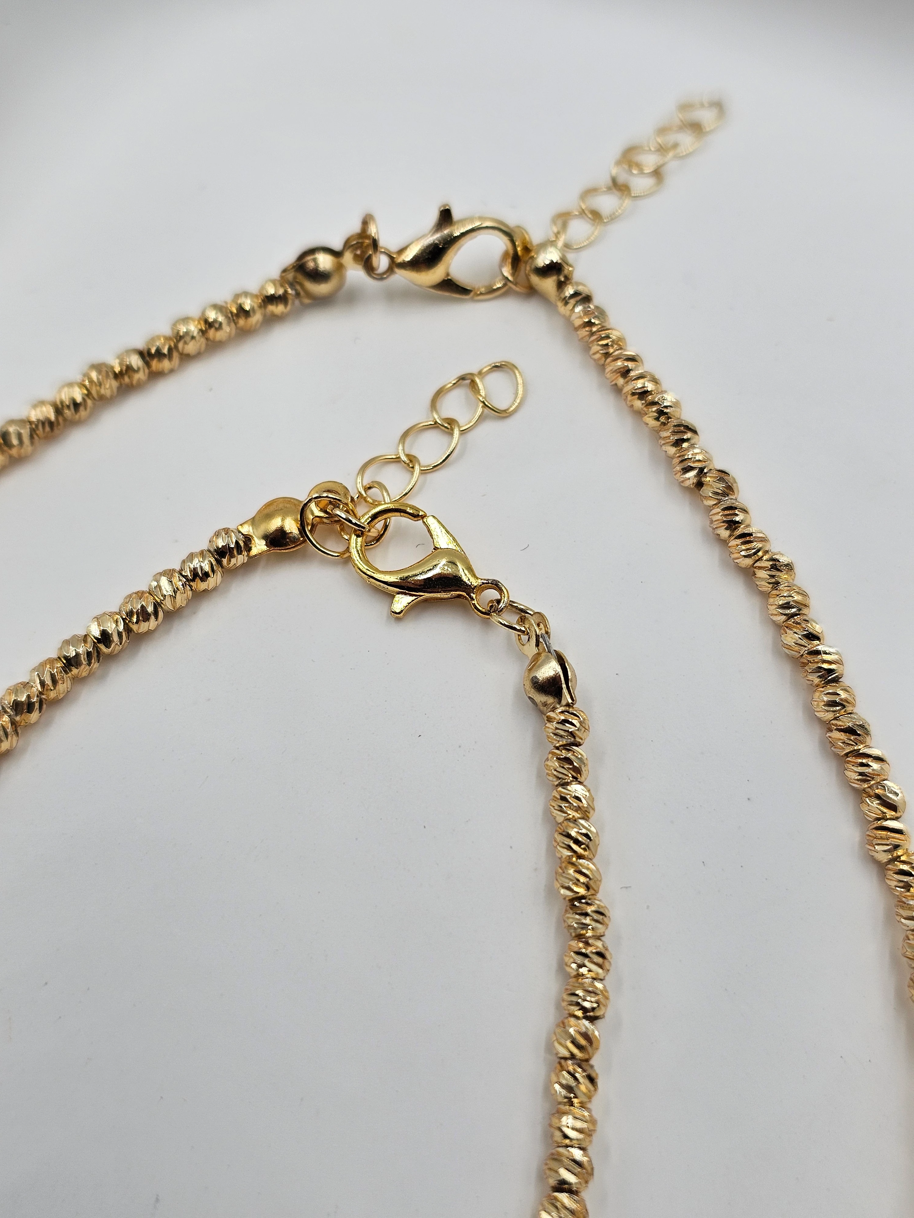 ALTIN KAPLAMA DORİKA BONCUK MODEL SET