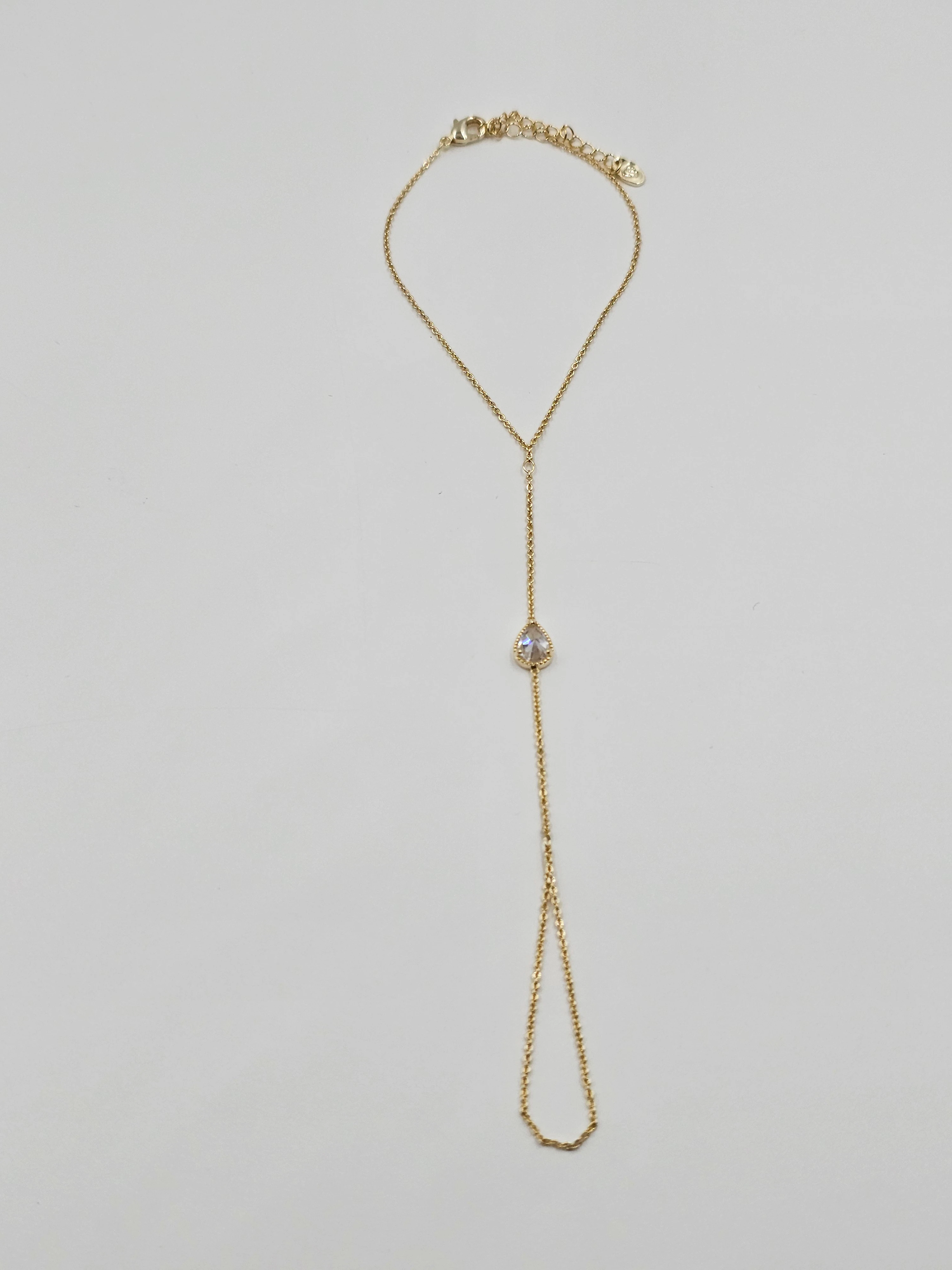 ALTIN KAPLAMA DAMLA TAŞLI ŞAHMERAN