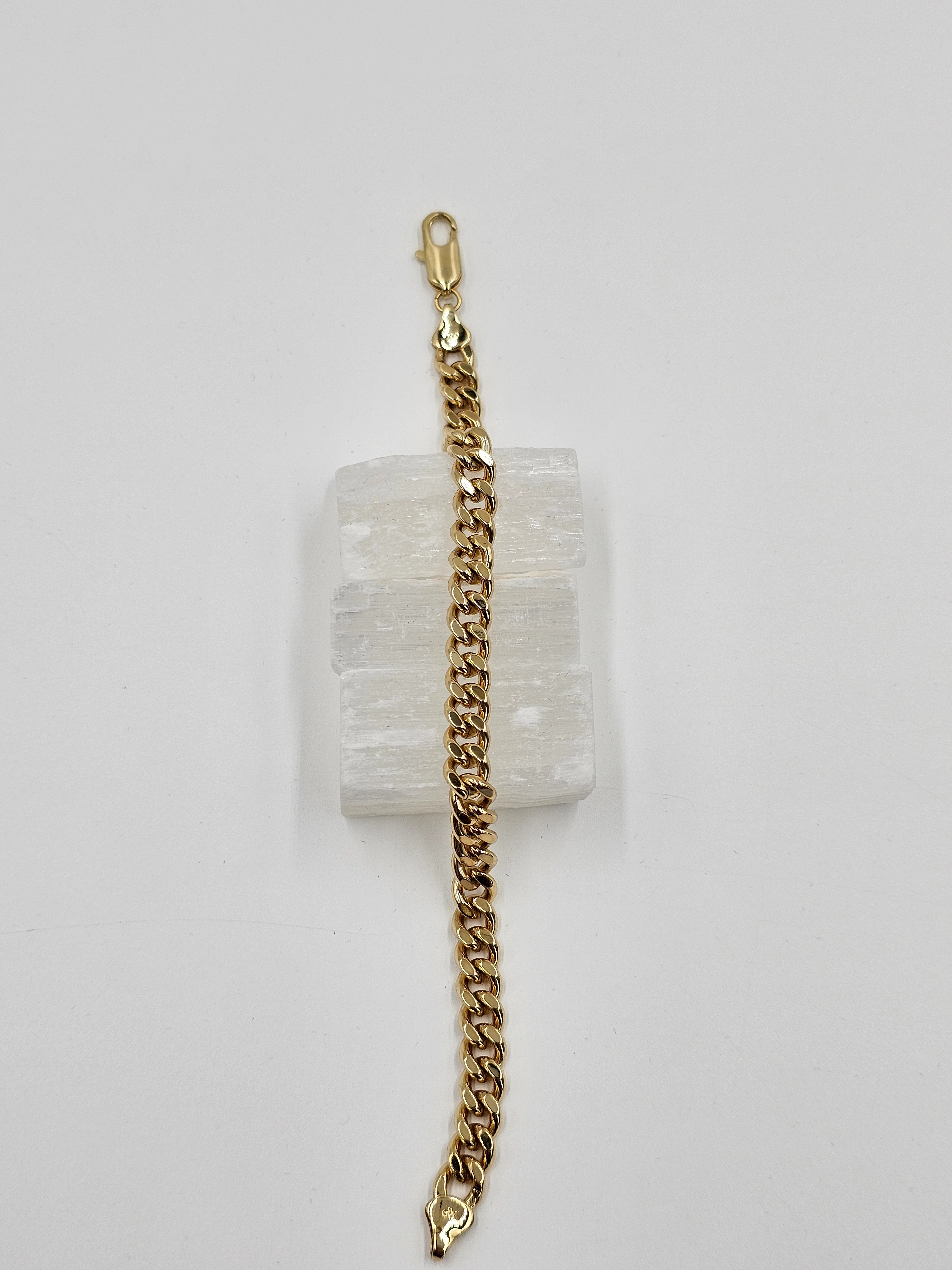 ALTIN KAPLAMA KUBA ZİNCİR 