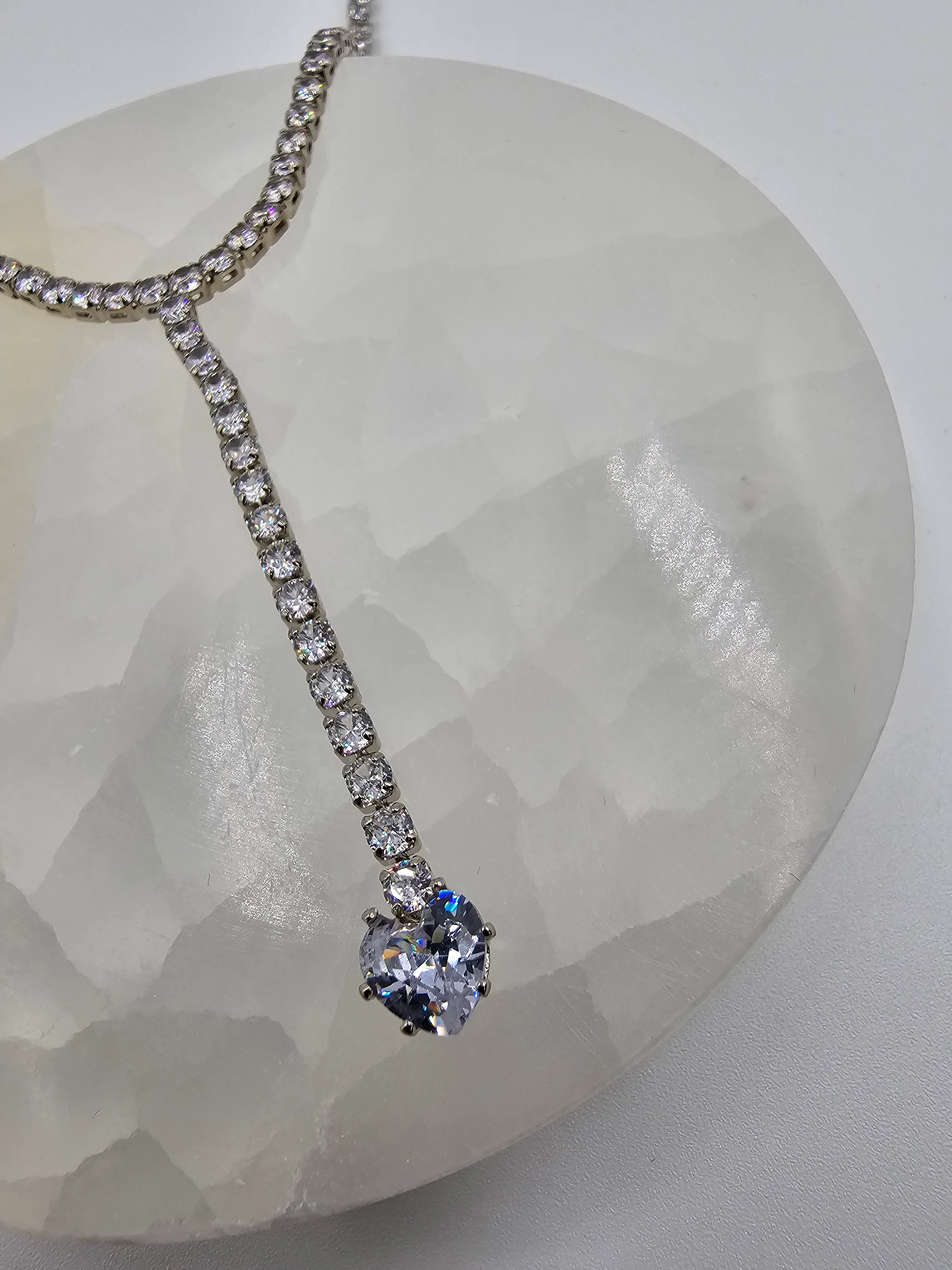 ZİRKON TEK TAŞLI SU YOLU  KÜPELİ SET