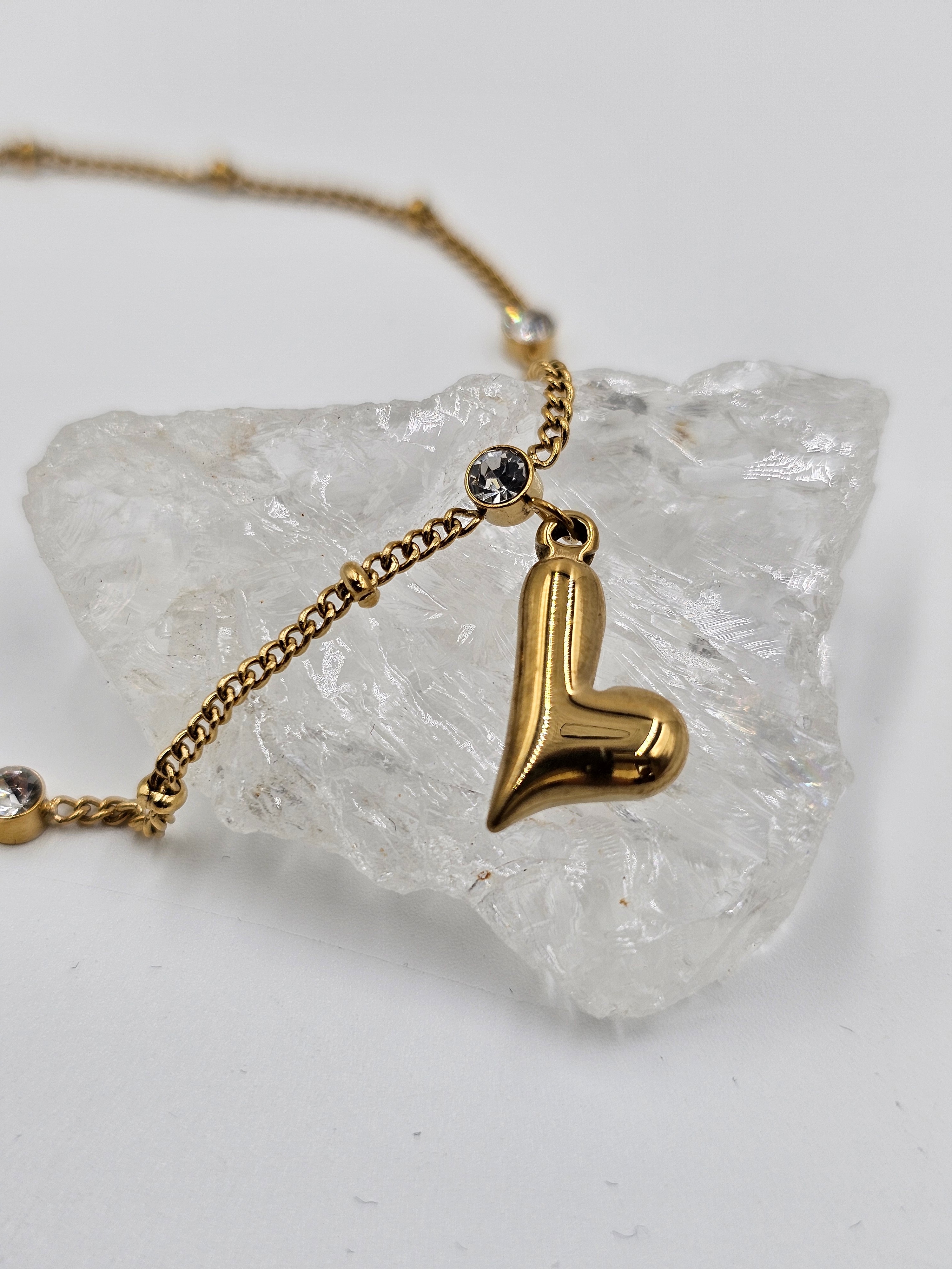 ALTIN KAPLAMA BÜYÜK KALPL HALHAL