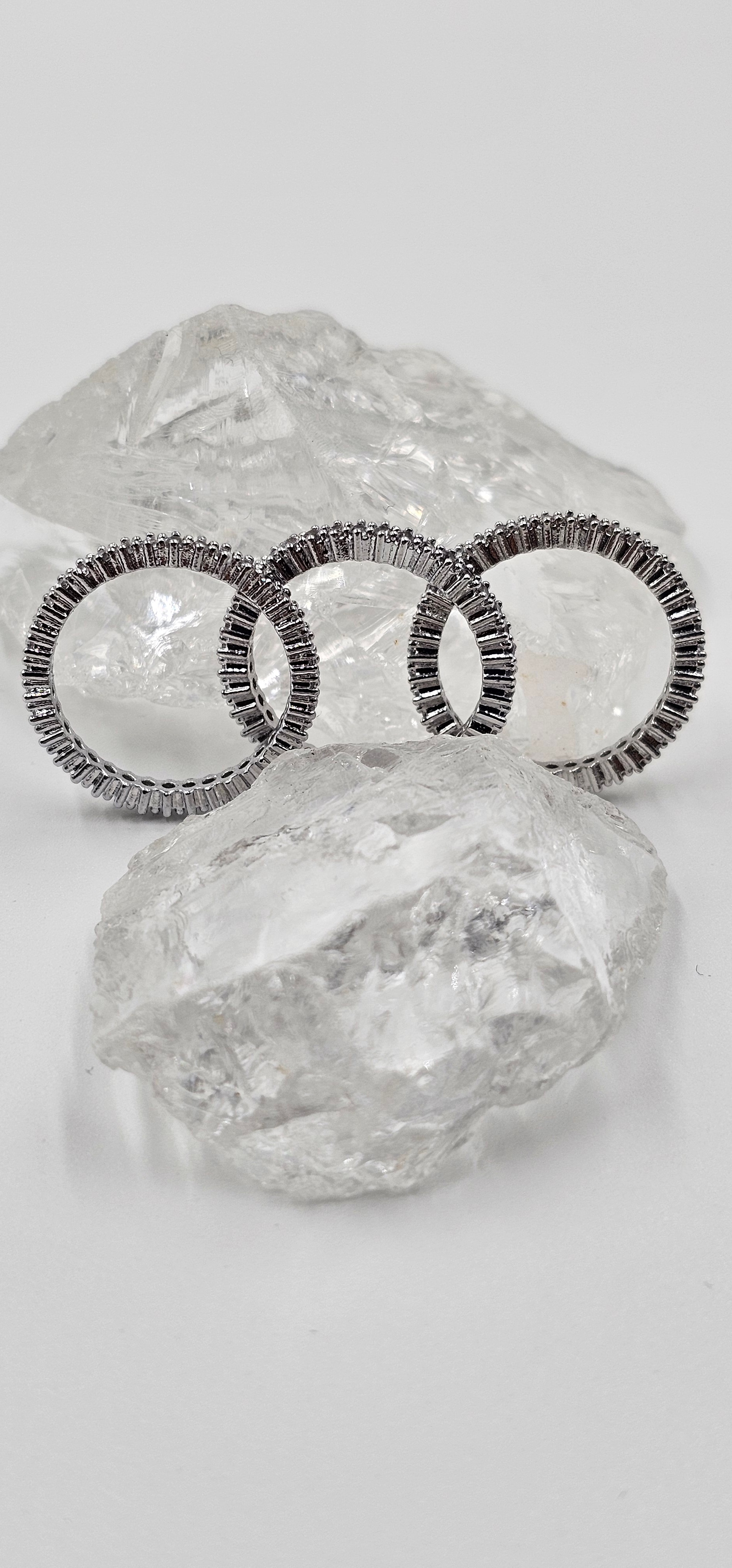 ALTIN VE GÜMÜŞ KAPLAMA SU YOLU ÜÇLÜ  ZİRKON TAŞLI YÜZÜK