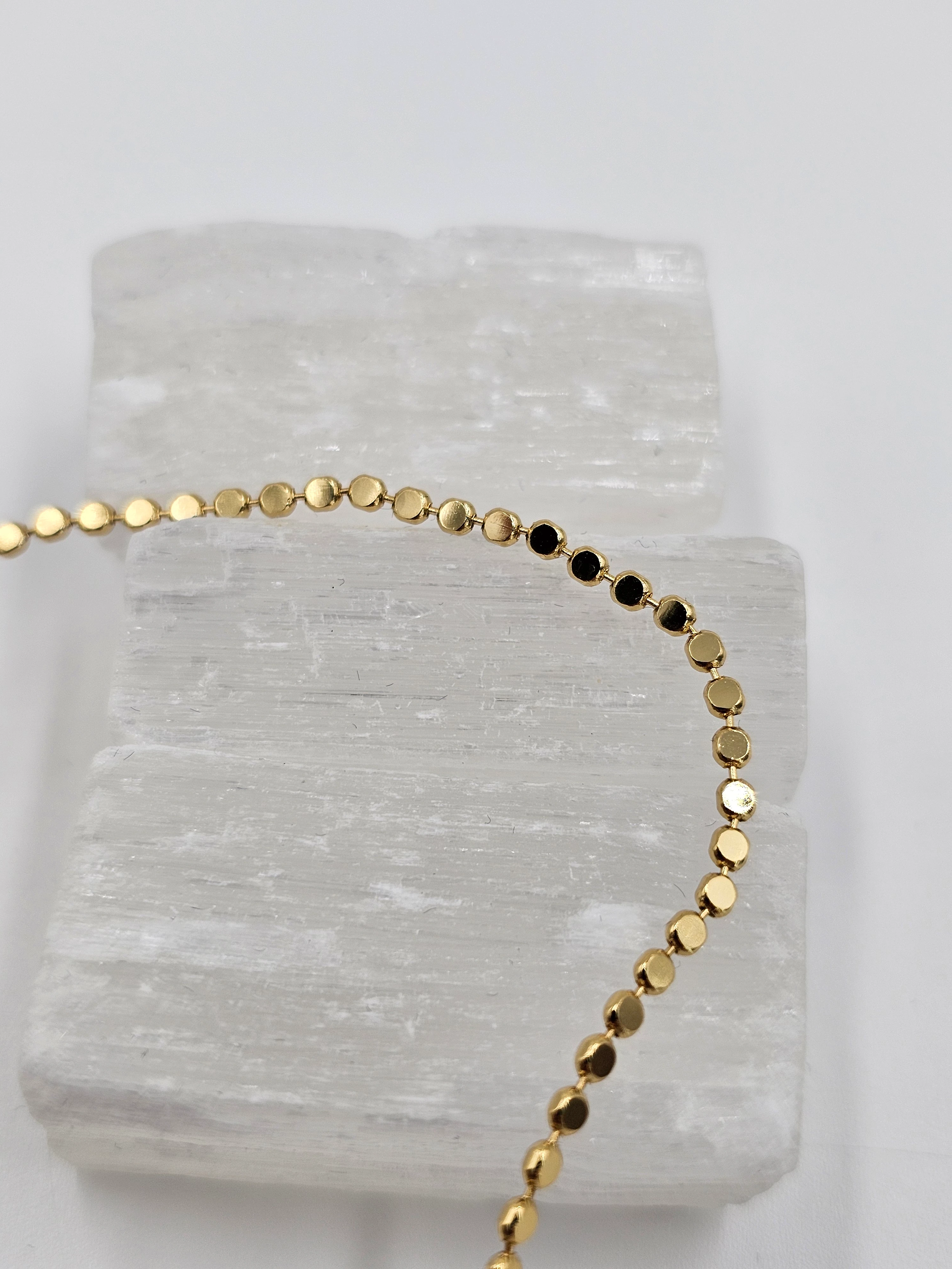 ALTIN KAPLAMA PULLU BİLEKLİK