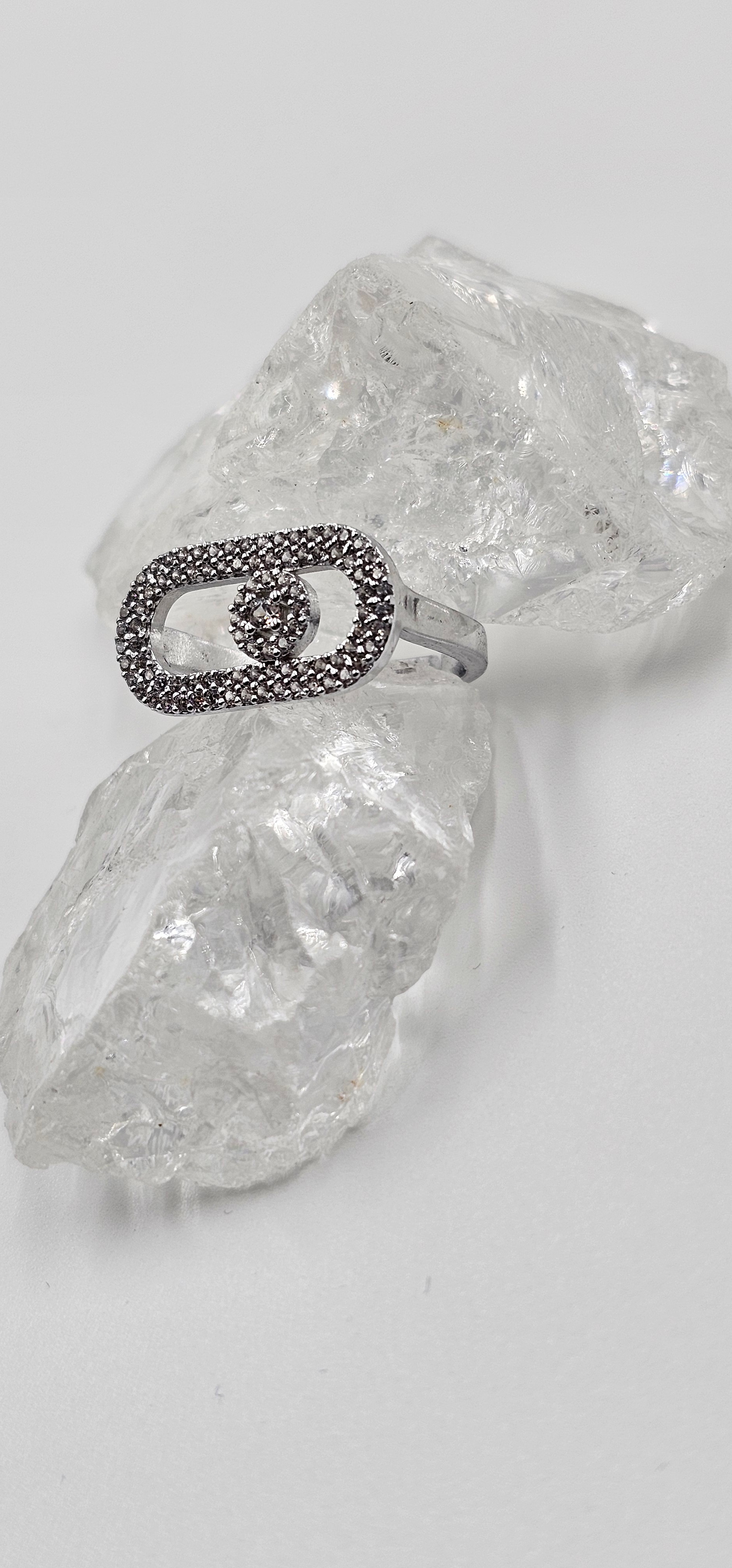 ALTIN VE GÜMÜŞ KAPLAMA ZİRKON TAŞLI YÜZÜK