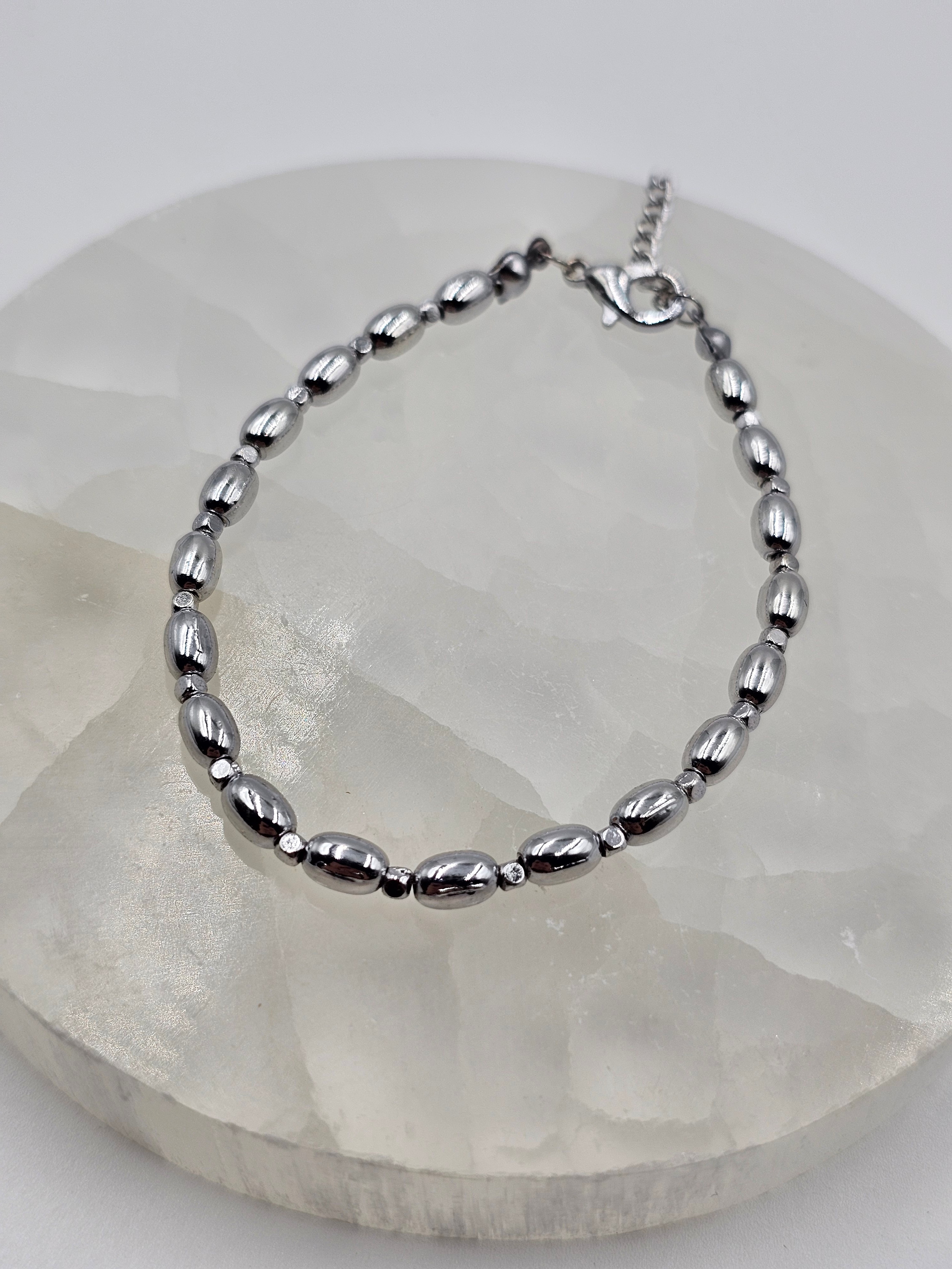 ÇELİK BADEM MODEL ZİNCİR BİLEKLİK