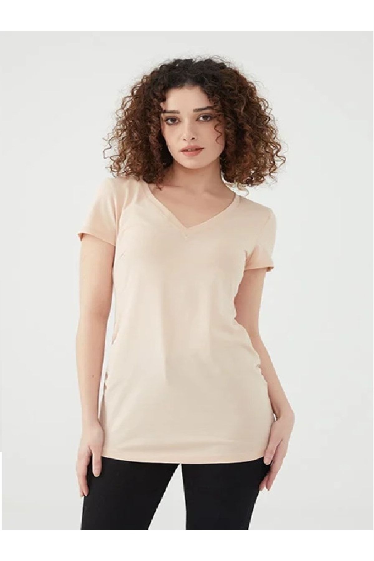 V Yaka T-shirt