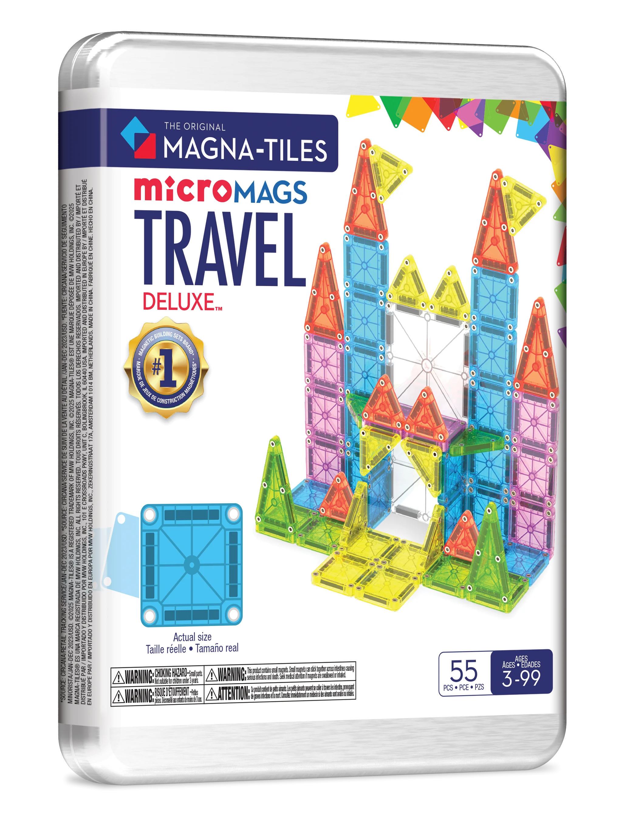 MAGNA-TILES® - Travel Set - Seyahat Seti - 55 Parça