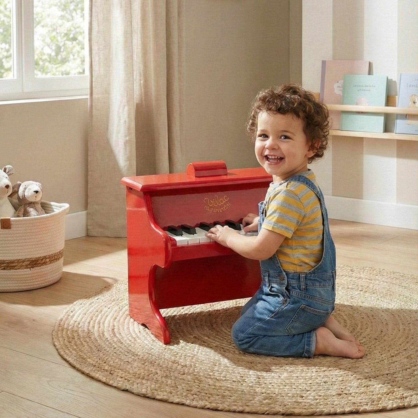 Kırmızı Mini Piyano