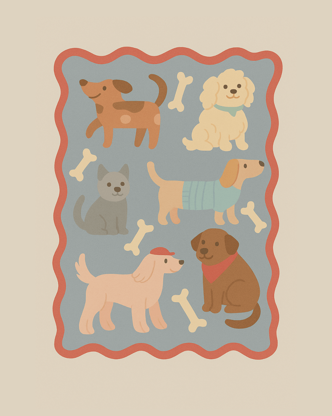 Ahşap Poster Çerçevesi – 32 cm | Huş Rengi