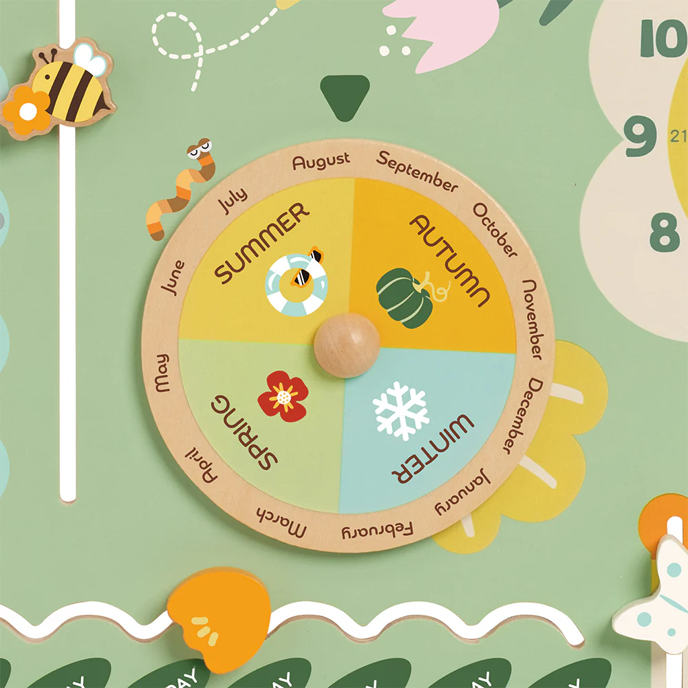 Classic World Ahşap Vintage Takvim