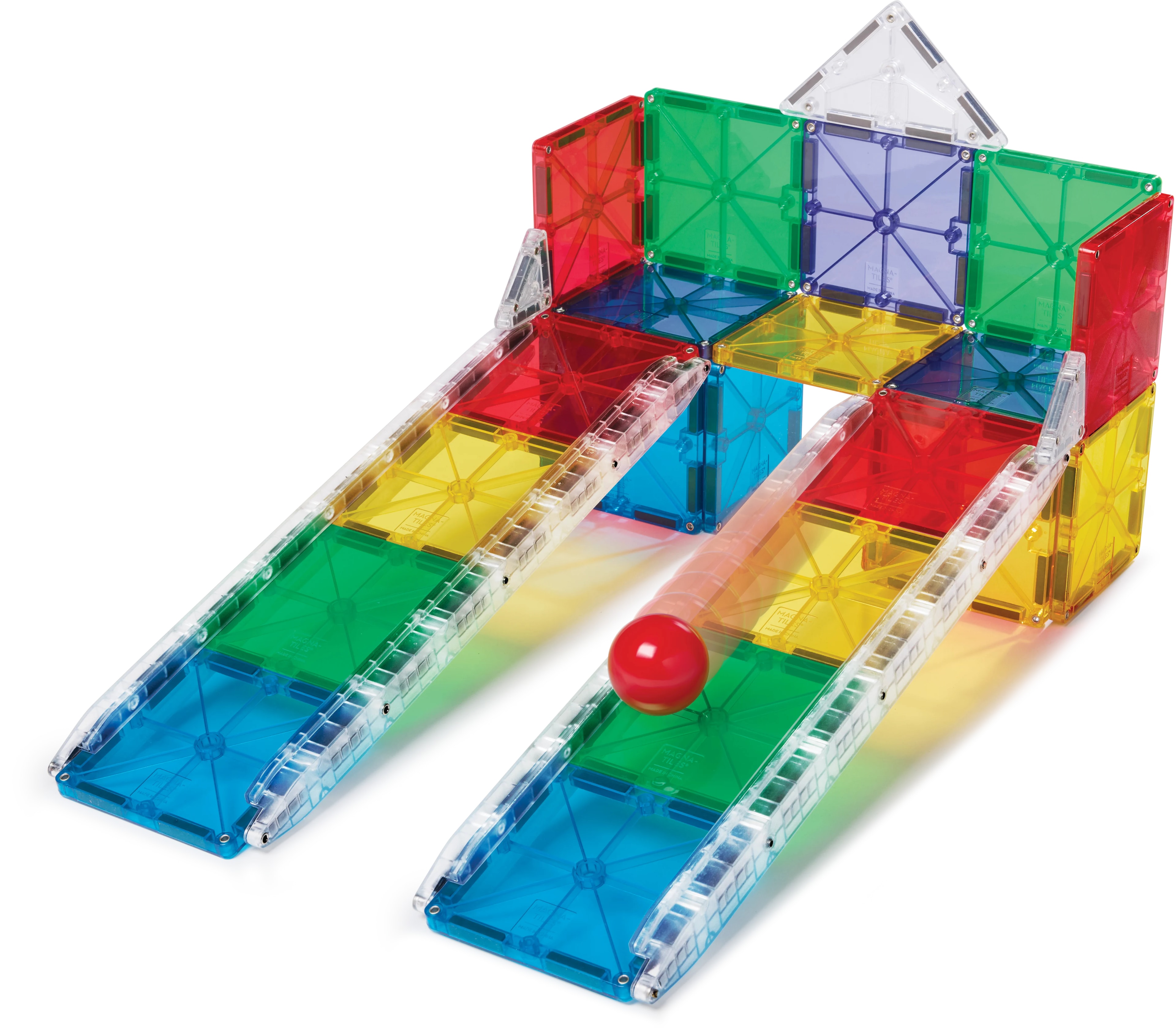MAGNA-TILES® - Rail Racers - 33 Parça