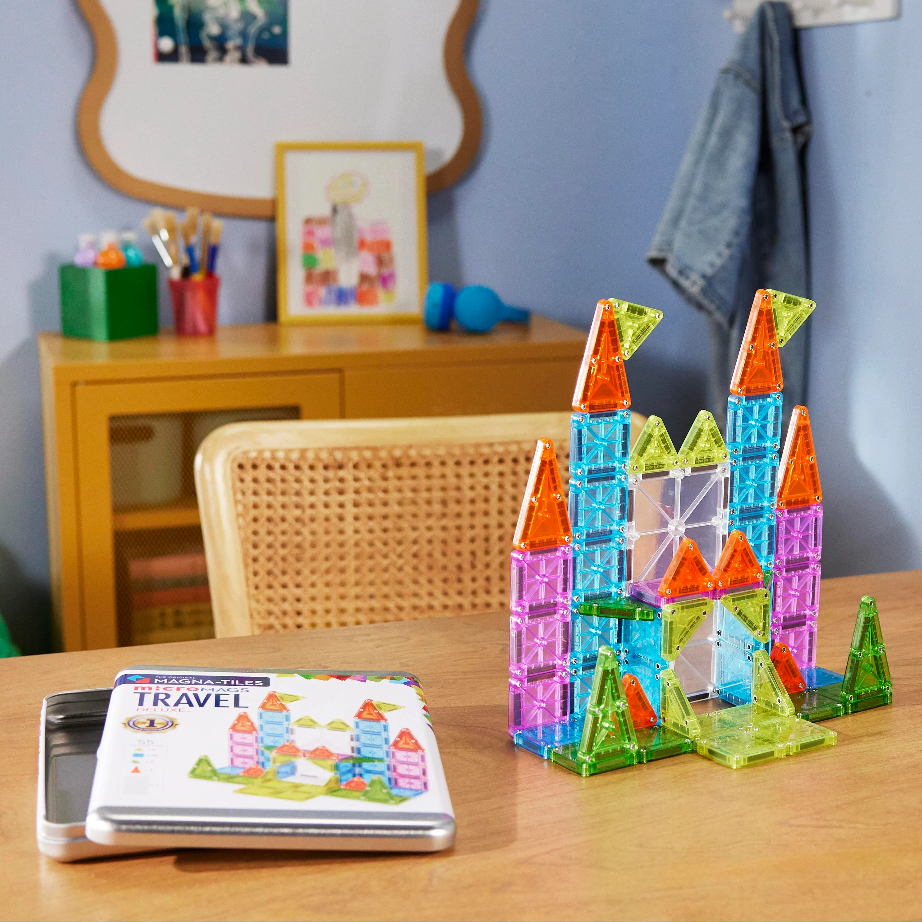 MAGNA-TILES® - Travel Set - Seyahat Seti - 55 Parça
