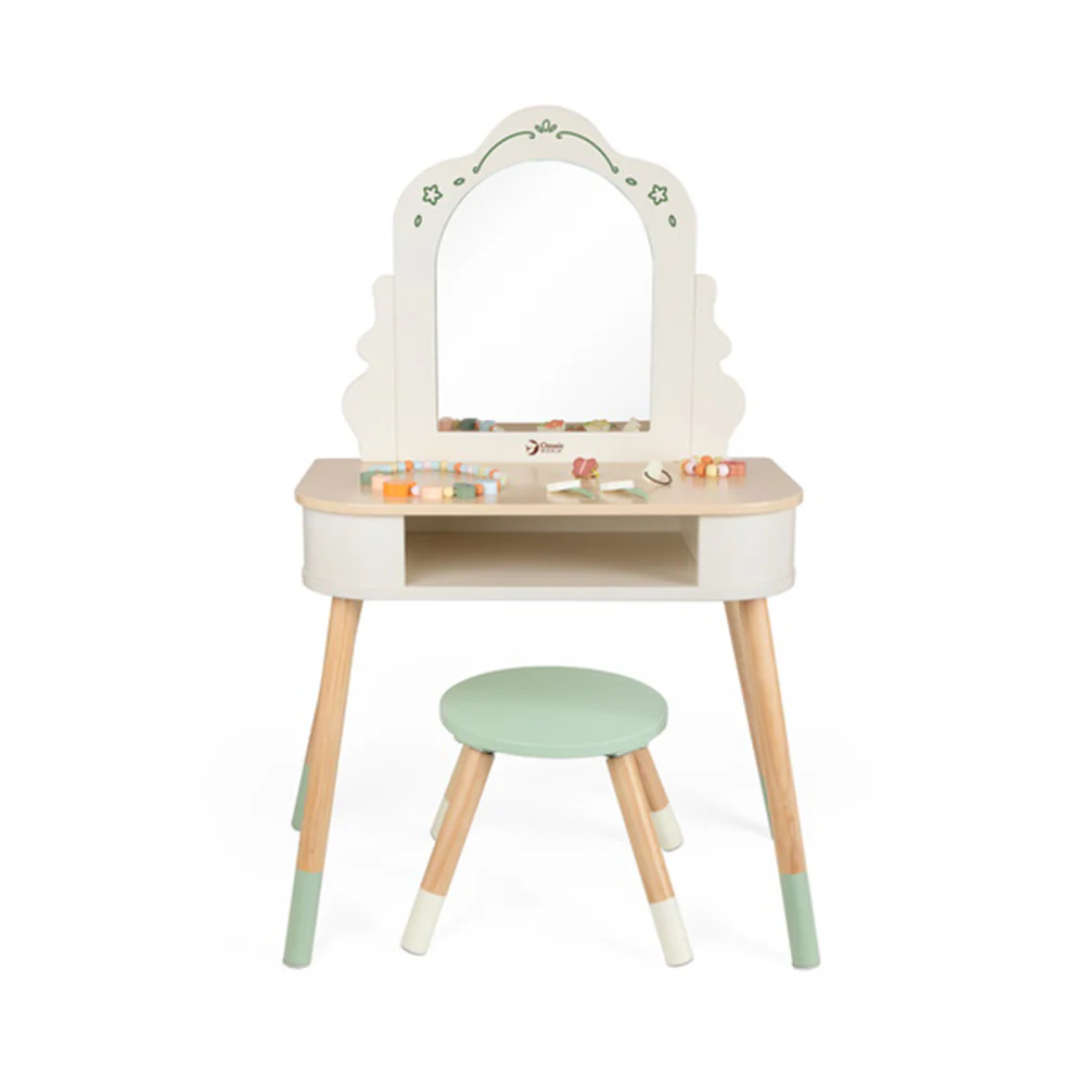 Classic World Ahşap Makyaj Masası