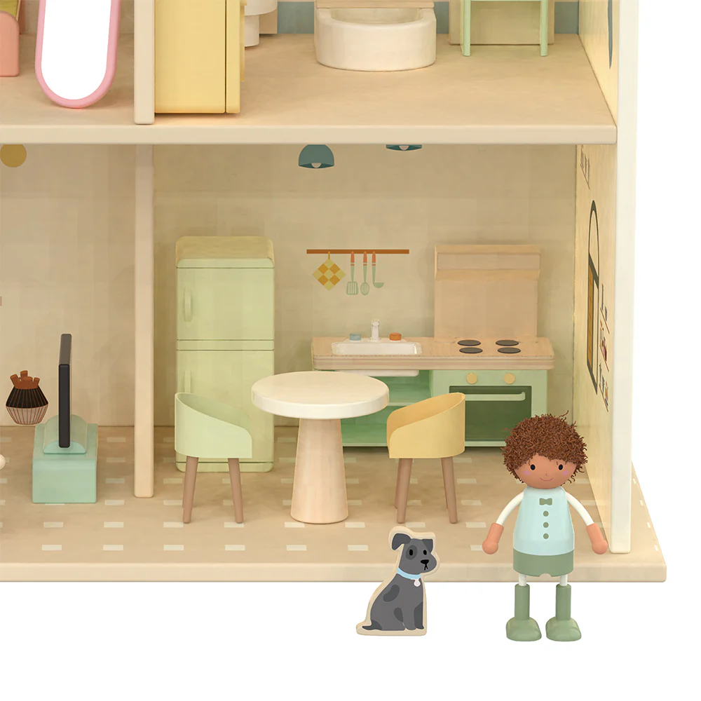 Classic World Ahşap Bebek Evi Cozy Cottage