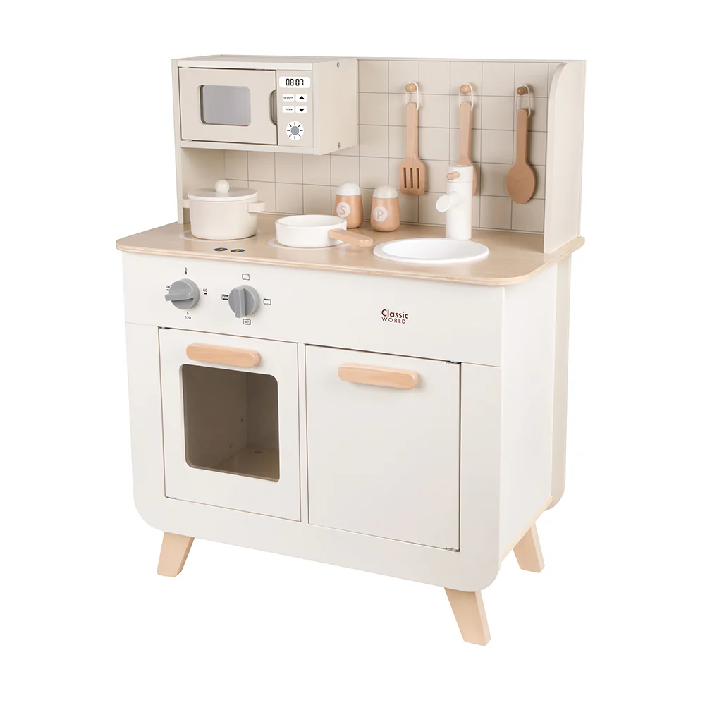 Classic World Şefin Ahşap Mutfak Seti