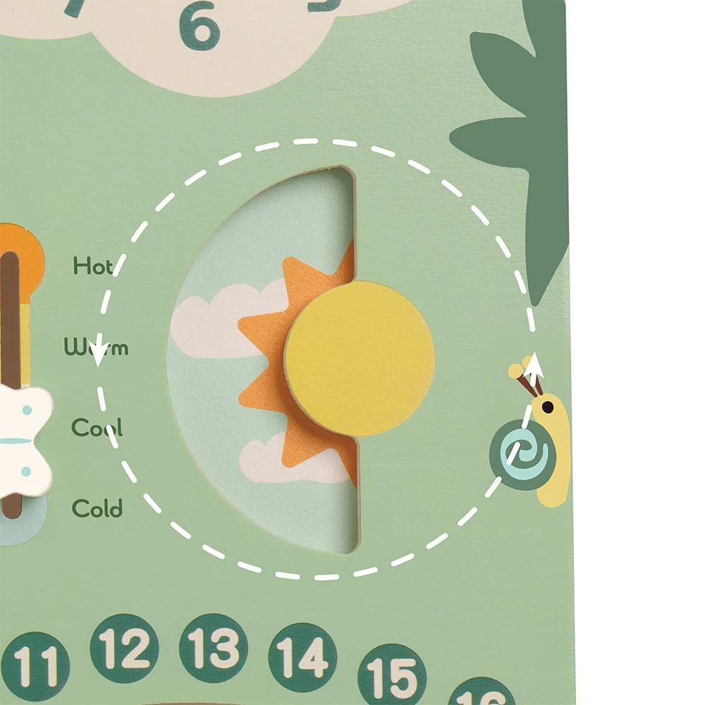 Classic World Ahşap Vintage Takvim