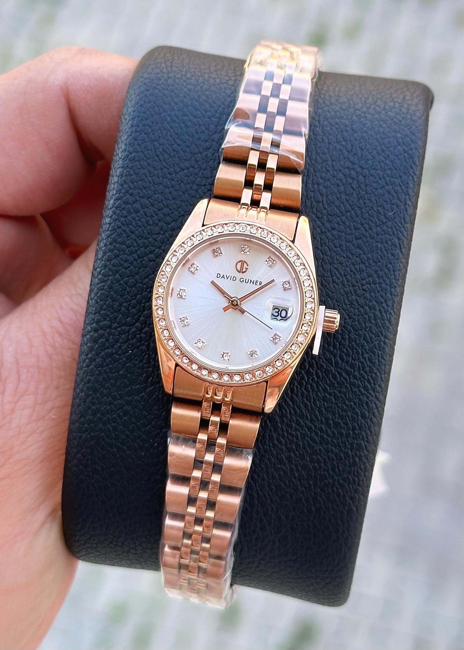David Guner Rose Gold Kadın Kol Saati
