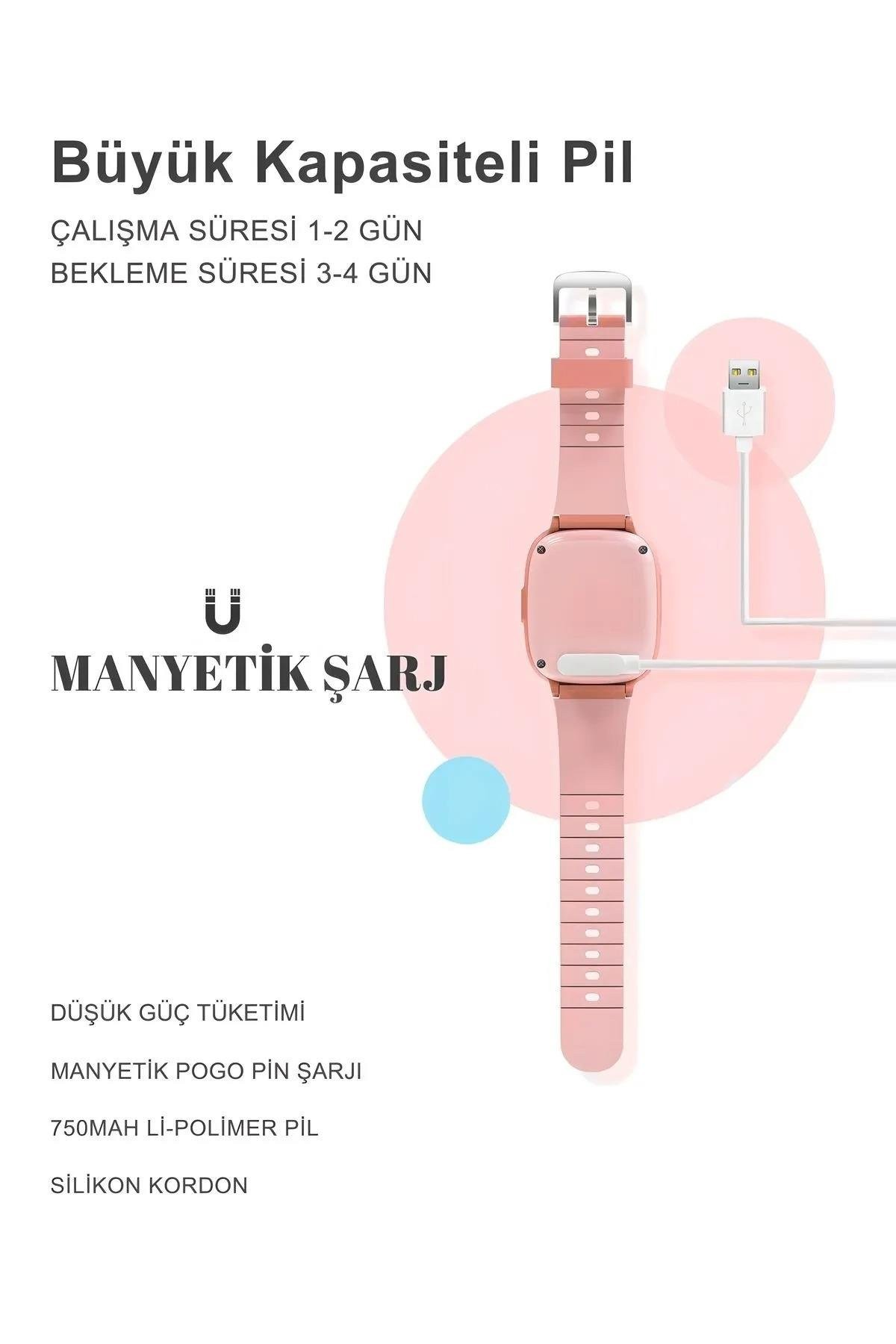 SLAZENGER SL.09.2158.5.03 Akıllı Çocuk Saati 4g Sim Kart Destekli Görüntülü Görüşme Özelliği