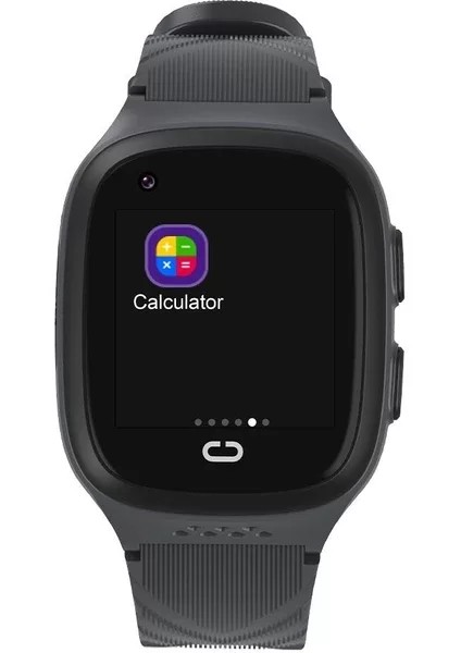 SLAZENGER SL.09.2158.5.06 Siyah Renk Çocuk Akıllı Saat Gprs Kameralı Sim Kartlı Sos Arama 4G