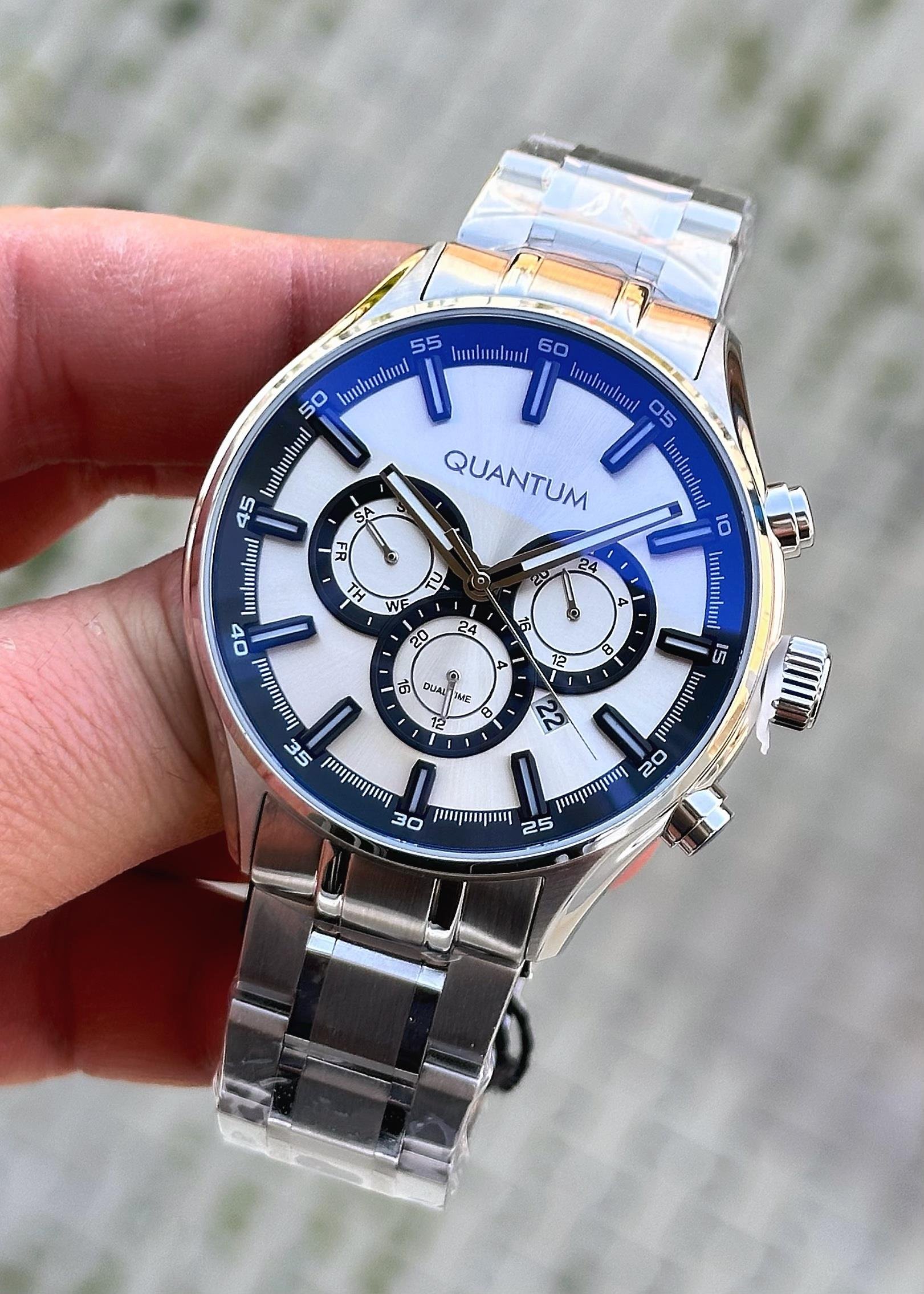 QUANTUM Çelik Kasa Çelik Kordon Erkek Kol Saati