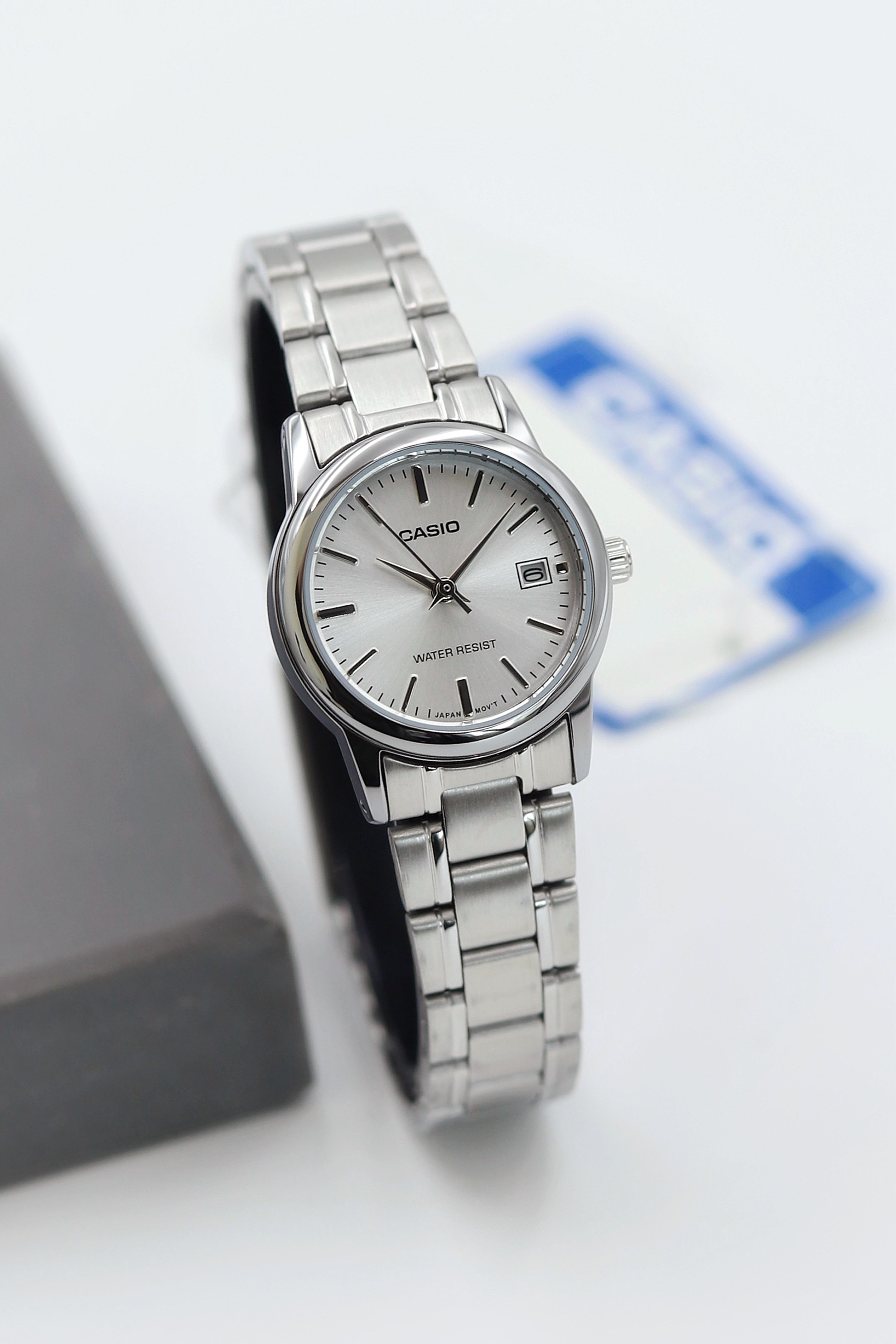 Casio Çelik Kordon Kadın Kol Saati ASW123-128CS