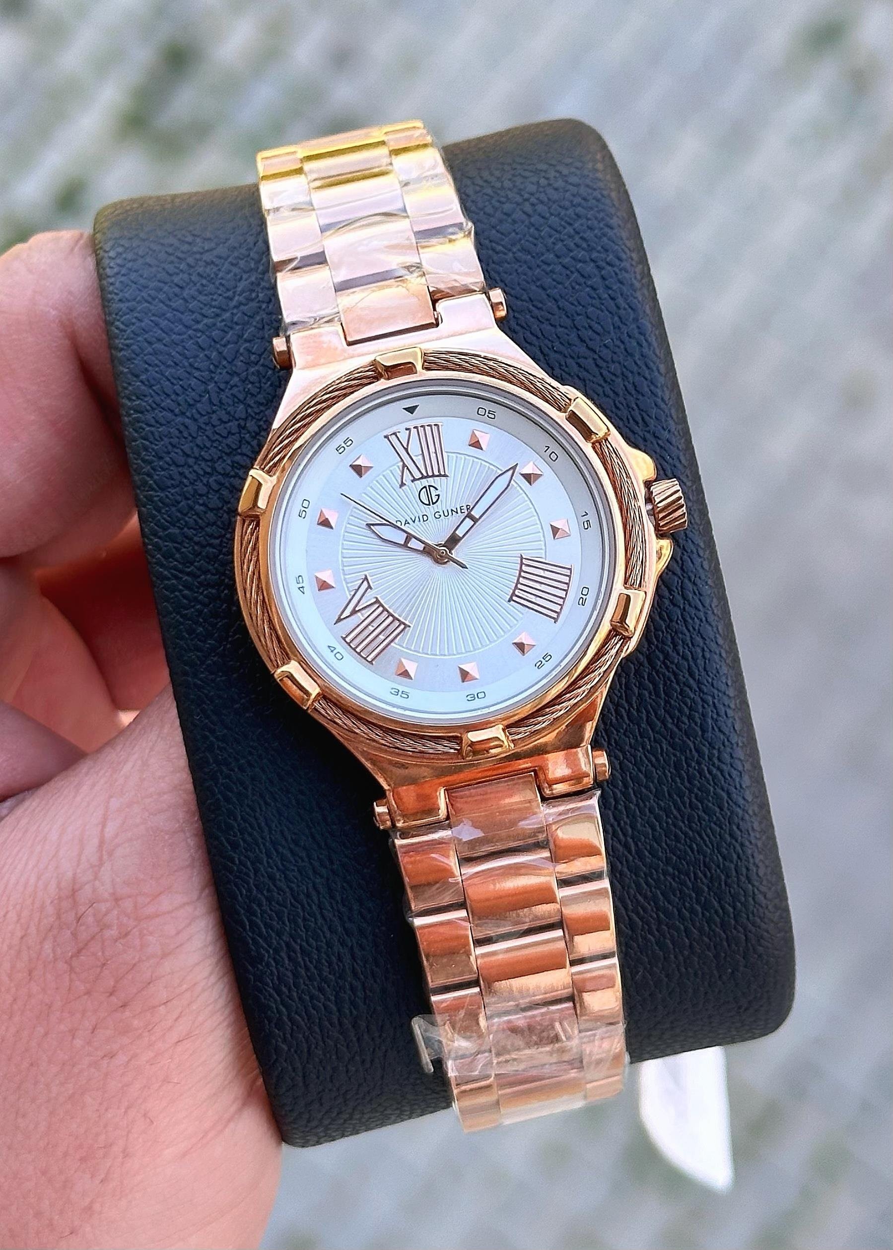 David Guner Rose Gold Kadın Kol Saati