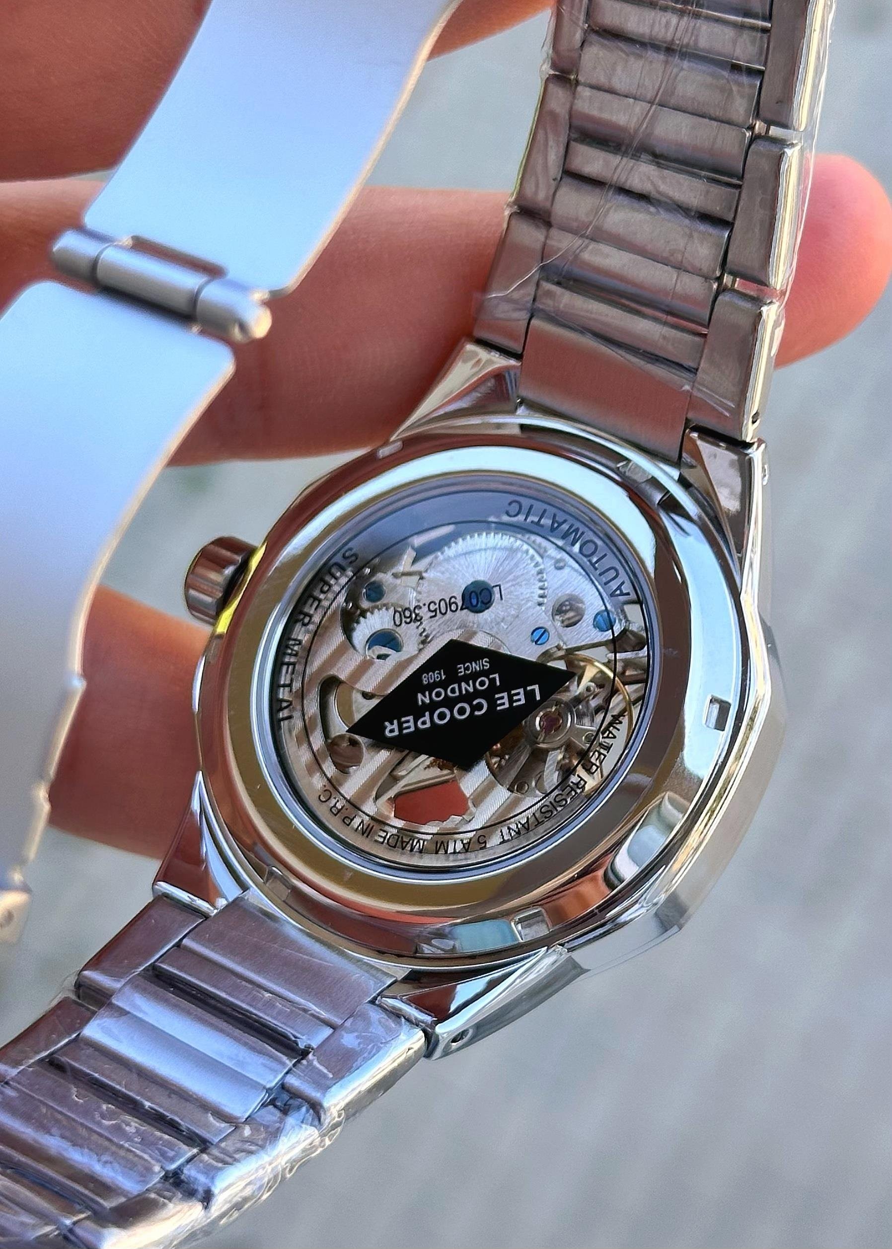 LEE COOPER Otomatik Mekanizma Çelik Kordon Erkek Kol Saati
