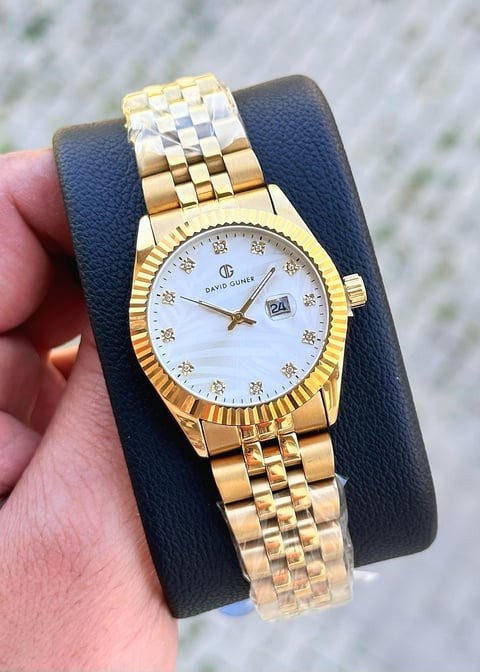 David Guner Gold Kadın Kol Saati