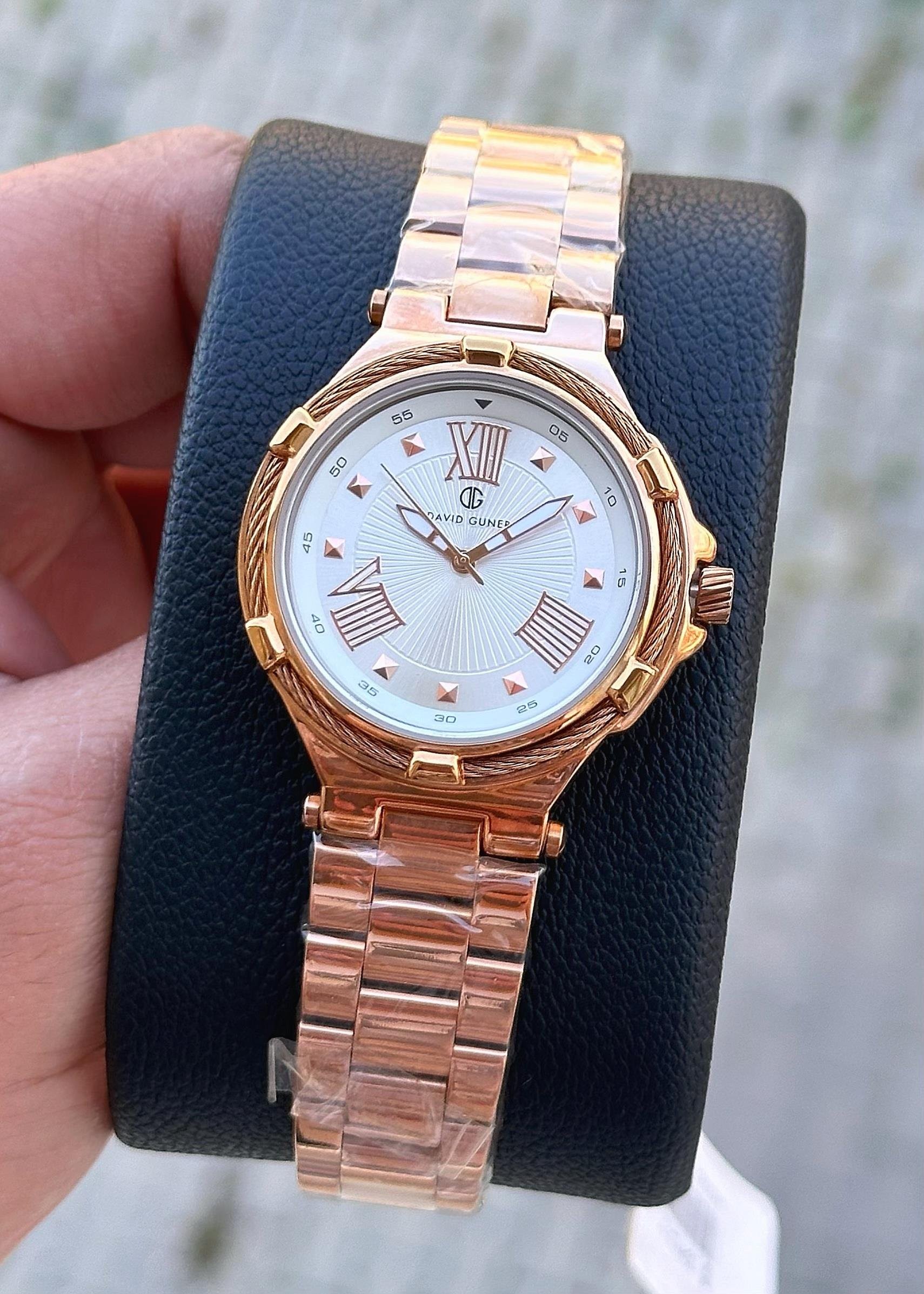 David Guner Rose Gold Kadın Kol Saati