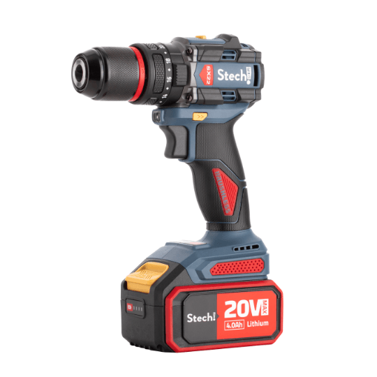 STECHEND Akülü Avuç Taşlama + STECHEND Akülü Darbeli Matkap SX22 2 * 4.0Ah