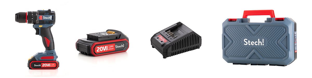 STECHEND Akülü Darbeli Matkap SX22 2.0Ah