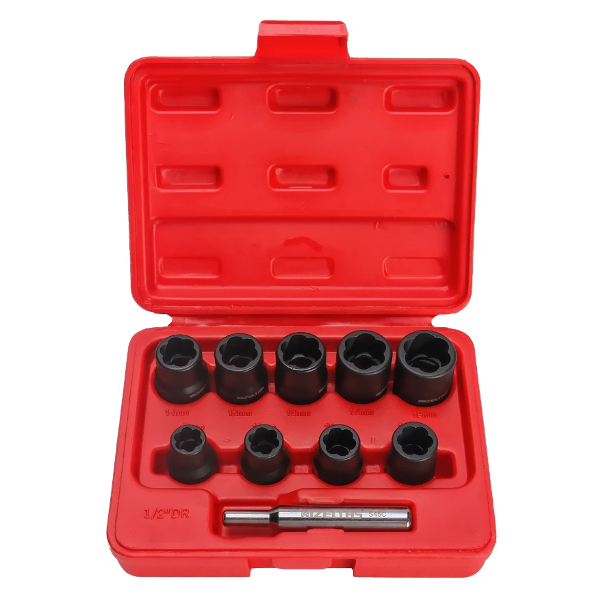 1/2" TWIST LOKMA SETİ 10 PARÇA İZELTAŞ