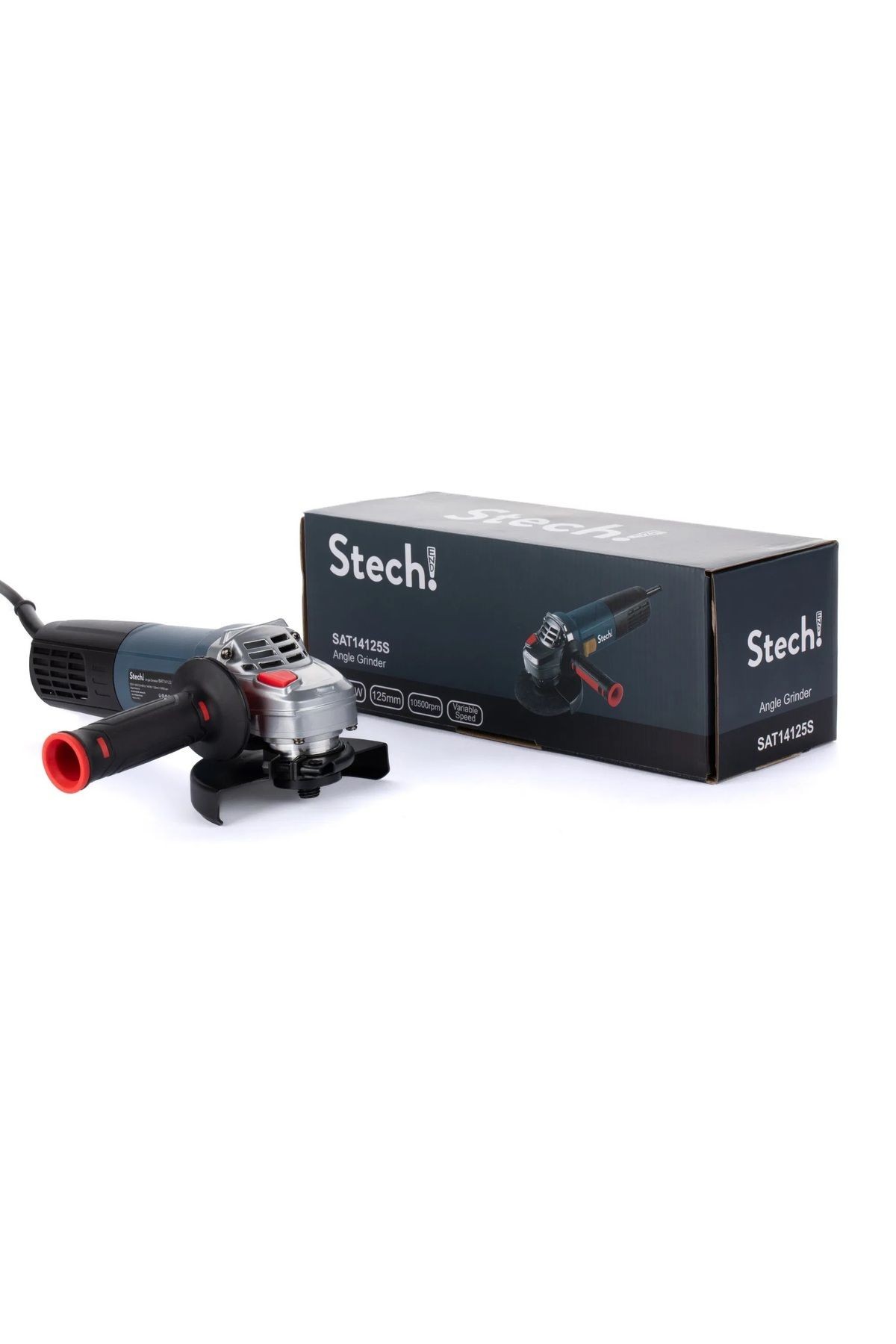 STECHEND Devir Ayarlı Avuç Taşlama 1400W 125mm
