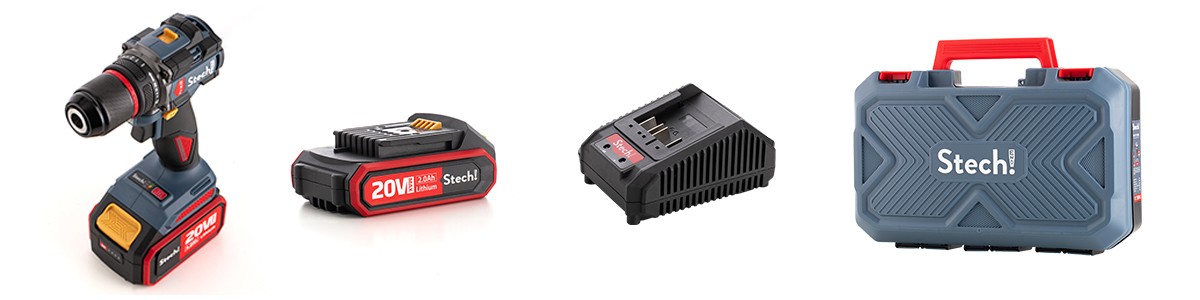 STECHEND Akülü Matkap SX12 2.0Ah