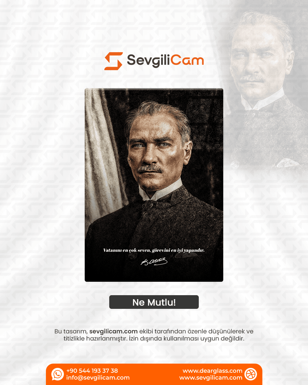 Ne Mutlu – Mustafa Kemal Atatürk – Ata Sözü