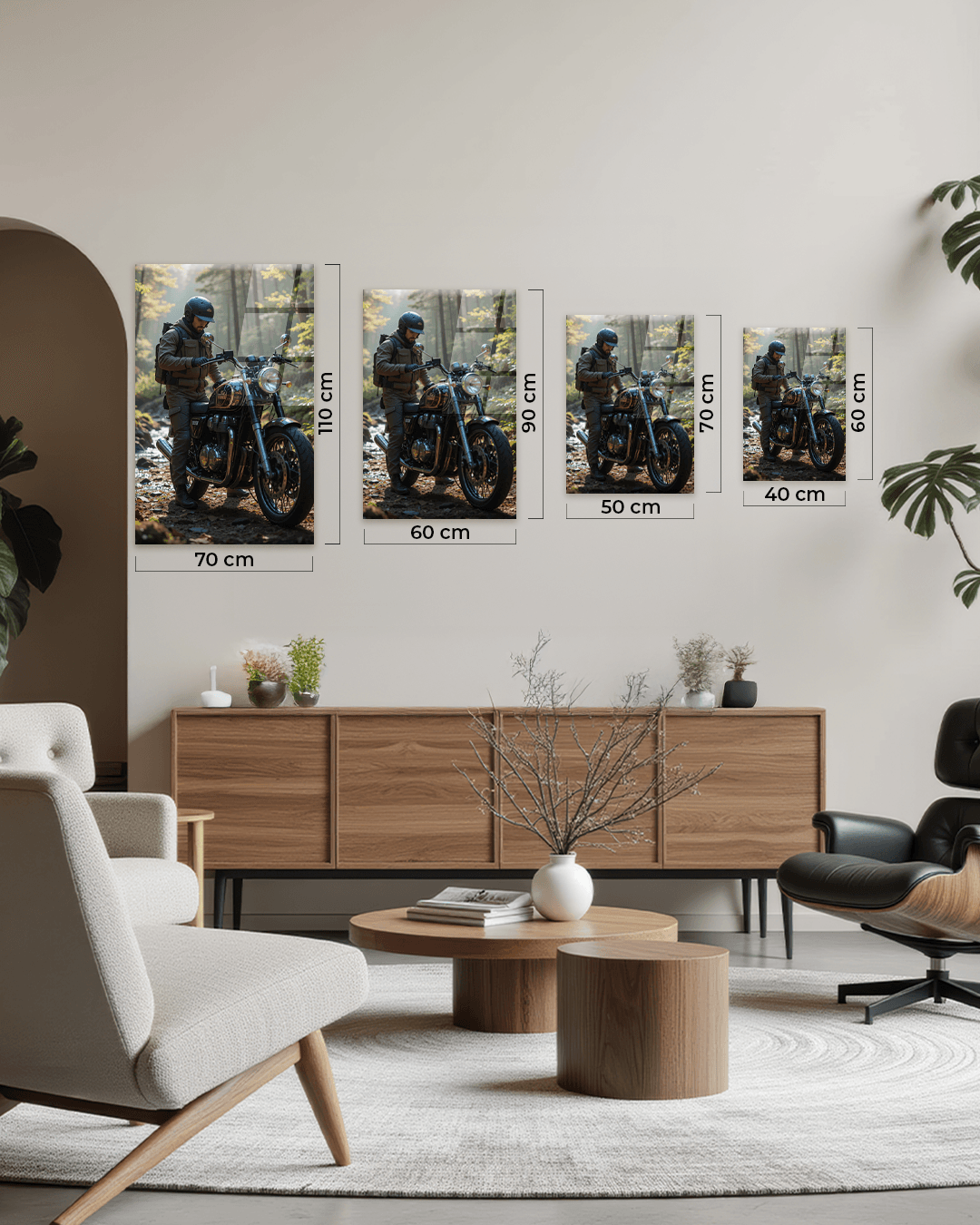 Seçtiğiniz Fotoğrafa Özel - Kişiselleştirilmiş Cam Tablo