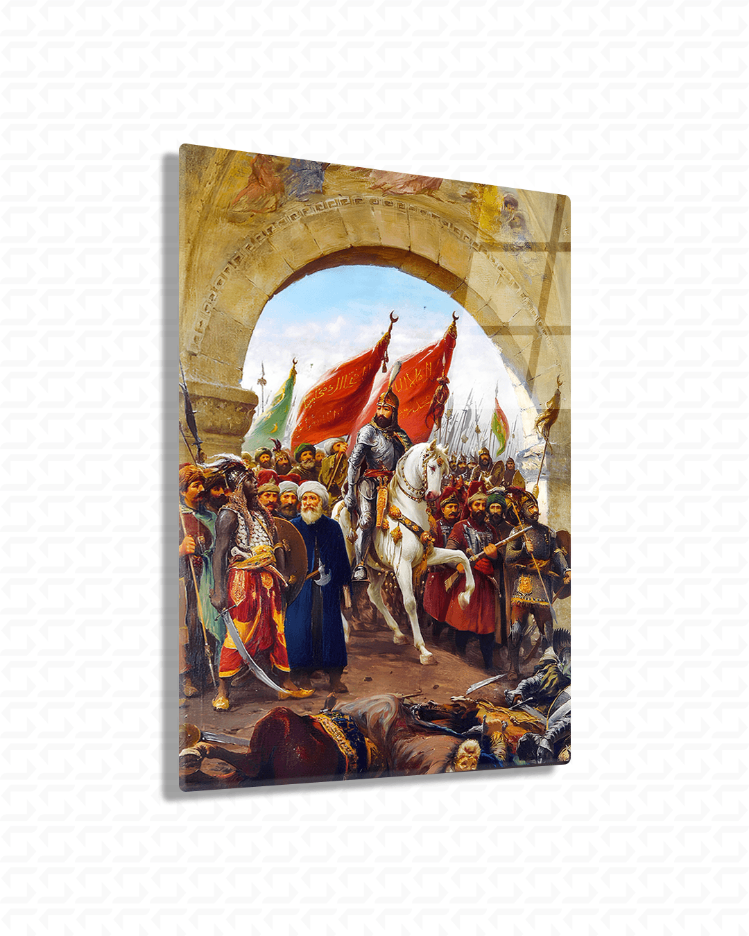 Fatih Sultan Mehmet – İstanbul’un Fethi Cam Tablo