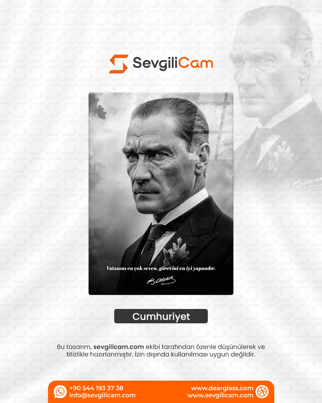 Cumhuriyet – Mustafa Kemal Atatürk – Ata Sözü