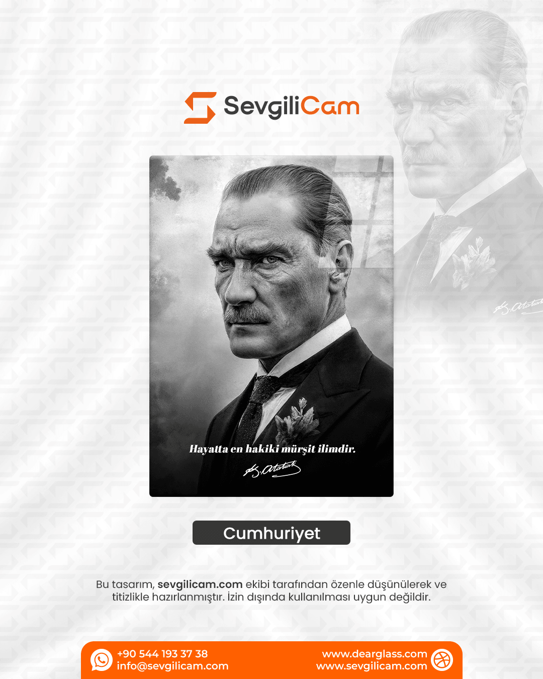 Cumhuriyet – Mustafa Kemal Atatürk – Ata Sözü