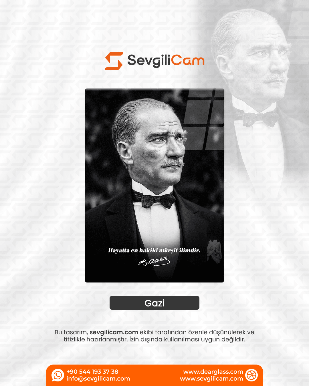 Gazi – Mustafa Kemal Atatürk – Ata Sözü